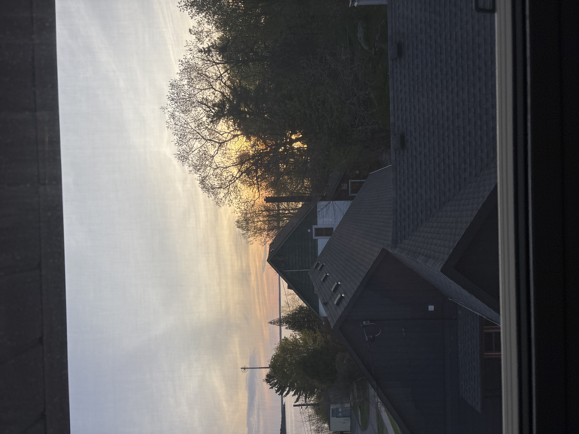 Quiet evening moments documented across Parry Sound, Canada