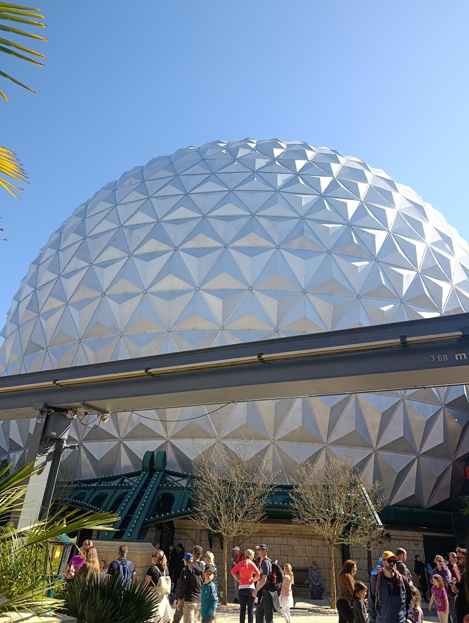 Europa-Park structures and parking documented in Rust, Germany