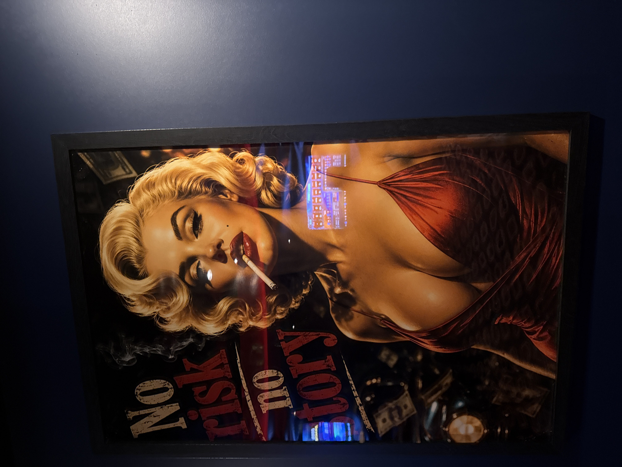 Sports betting lounge interior documented in Burgas, Bulgaria