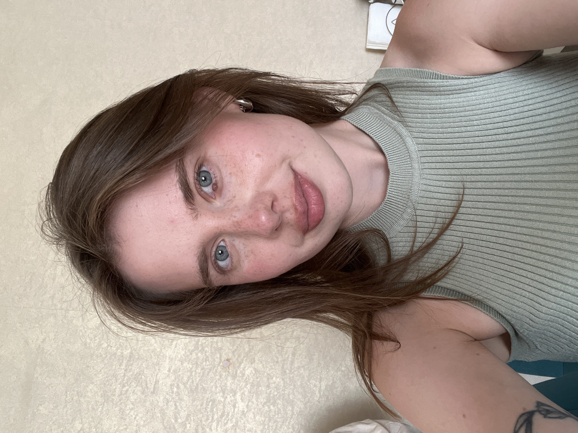 Casual selfie session at home in Izhevsk