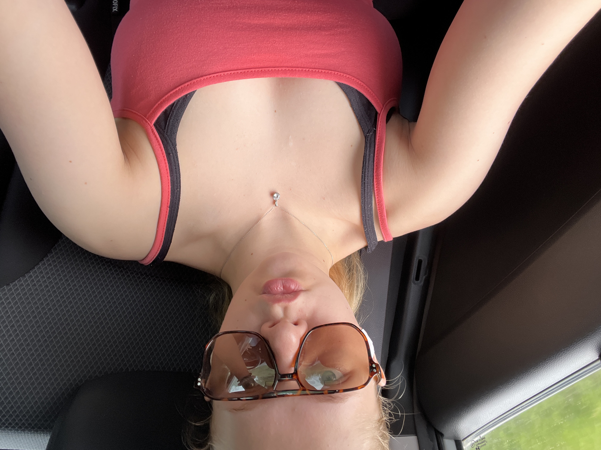 Passenger seat moment in Votkinsk, casual summer vibe