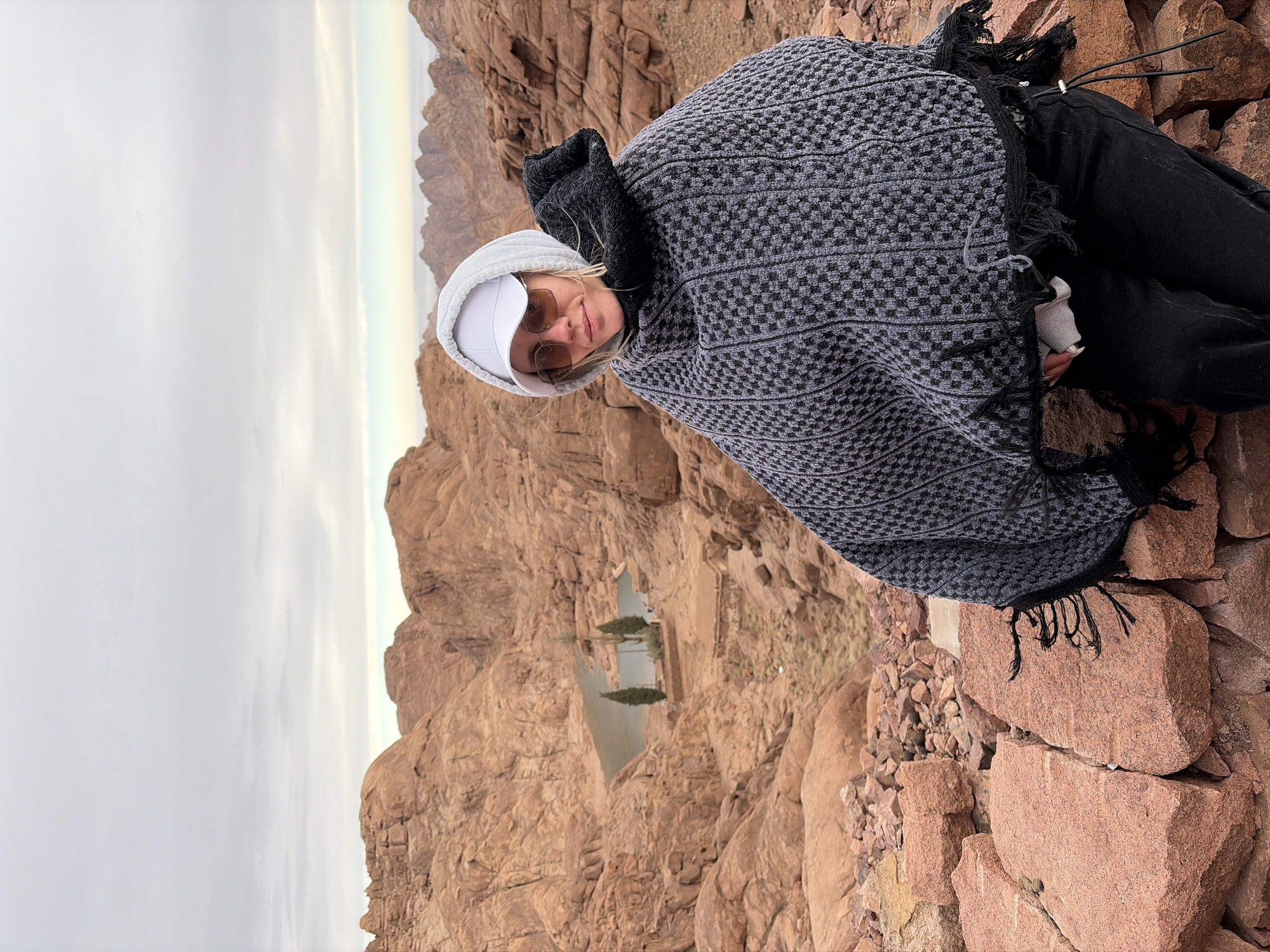 Dawn pilgrimage hike up Mount Sinai near Saint Catherine