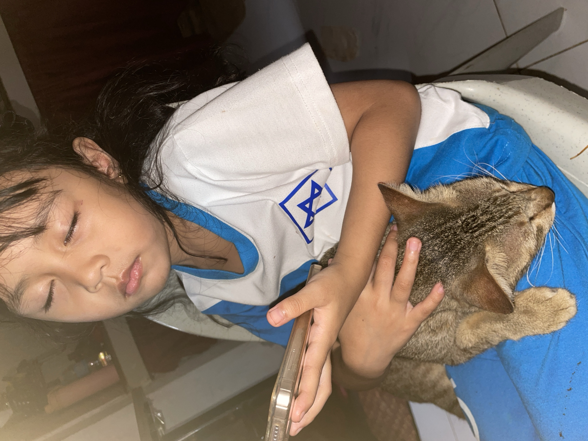 Lazy afternoon at home in Davao with cats and greenery
