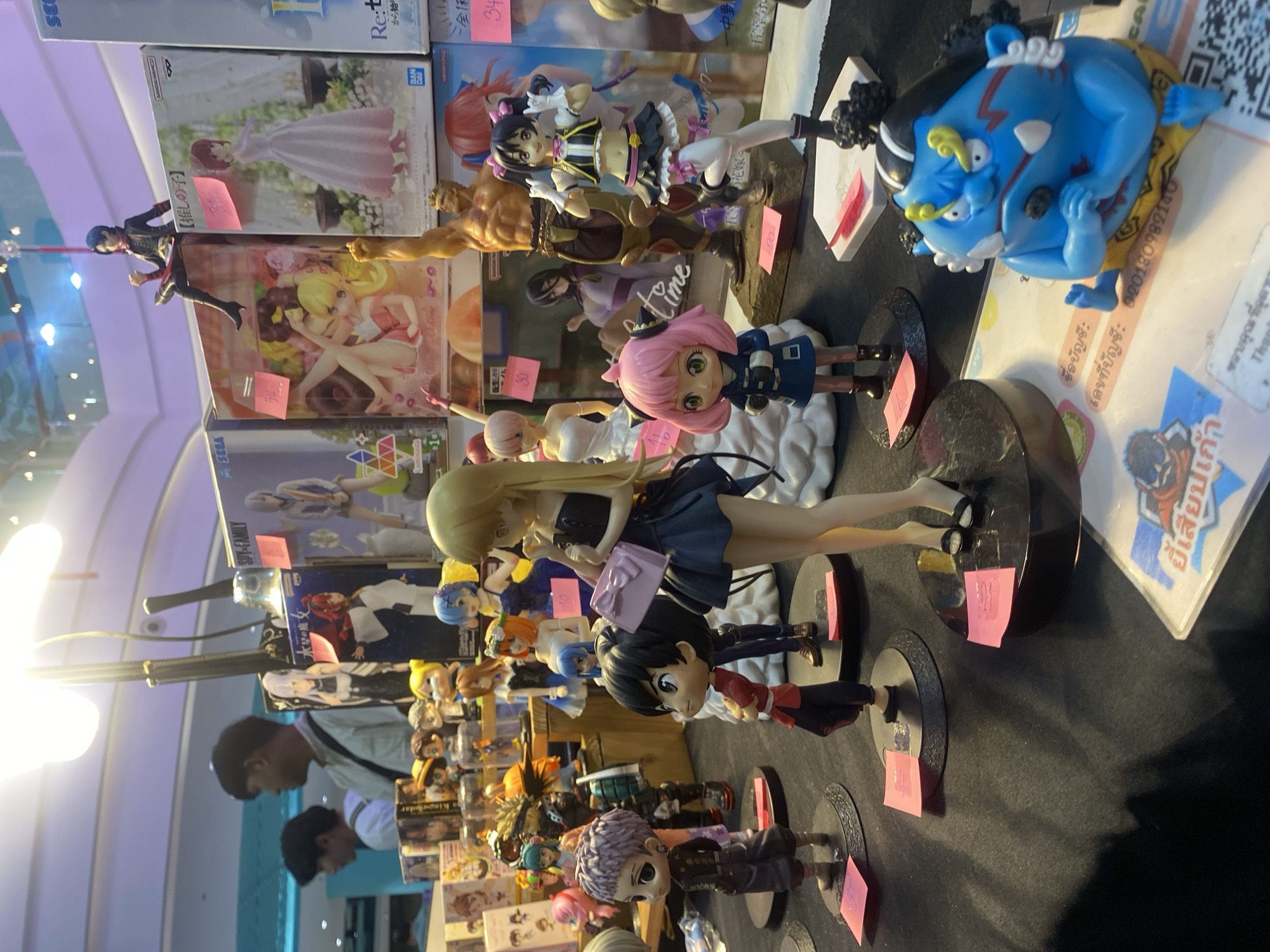 Shopping trip documented across multiple retail stores in Si Sunthon