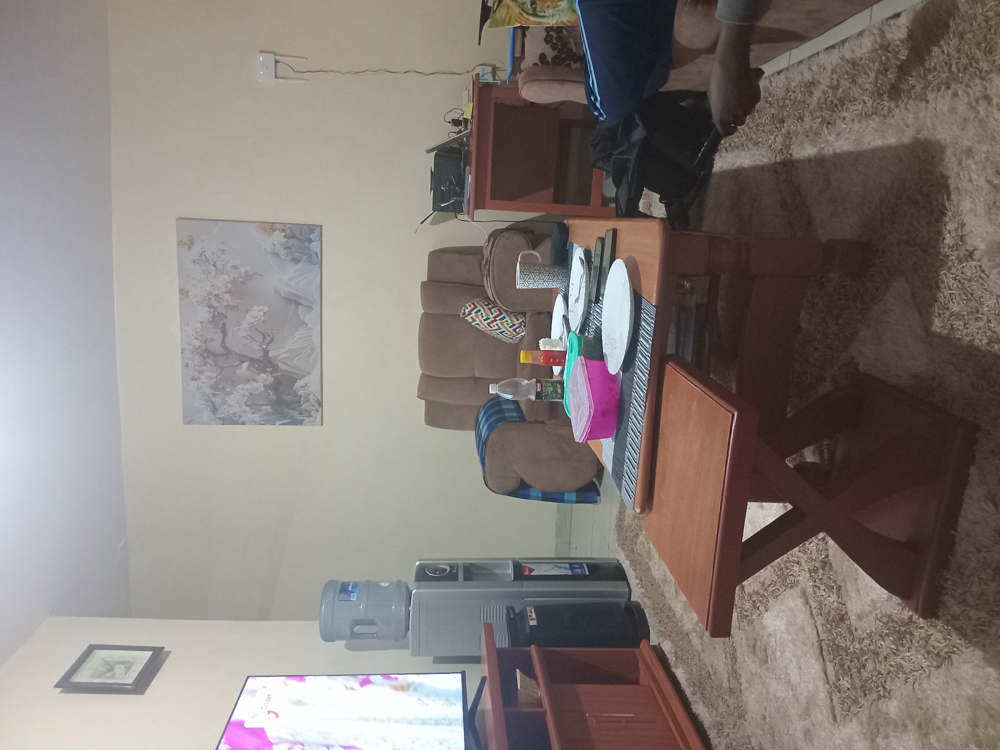 Living room interior captured in Kakamega home