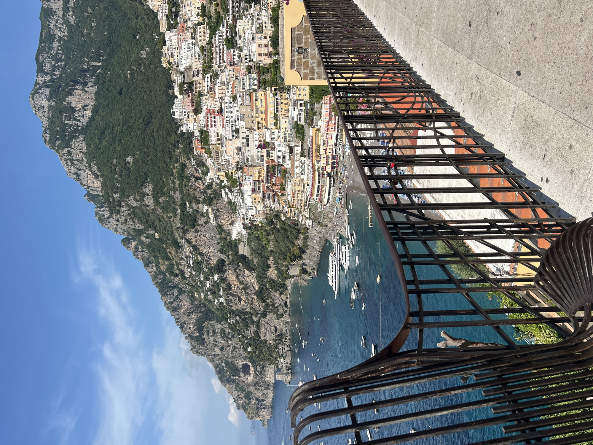 Morning scenes captured along Italy's Amalfi Coast tourist areas
