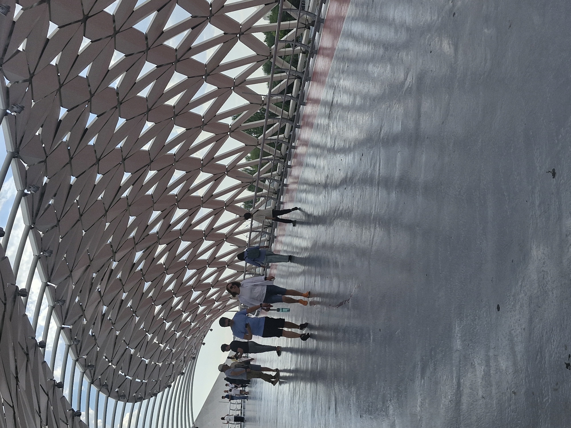 Summer festival along Astana's Esil River embankment
