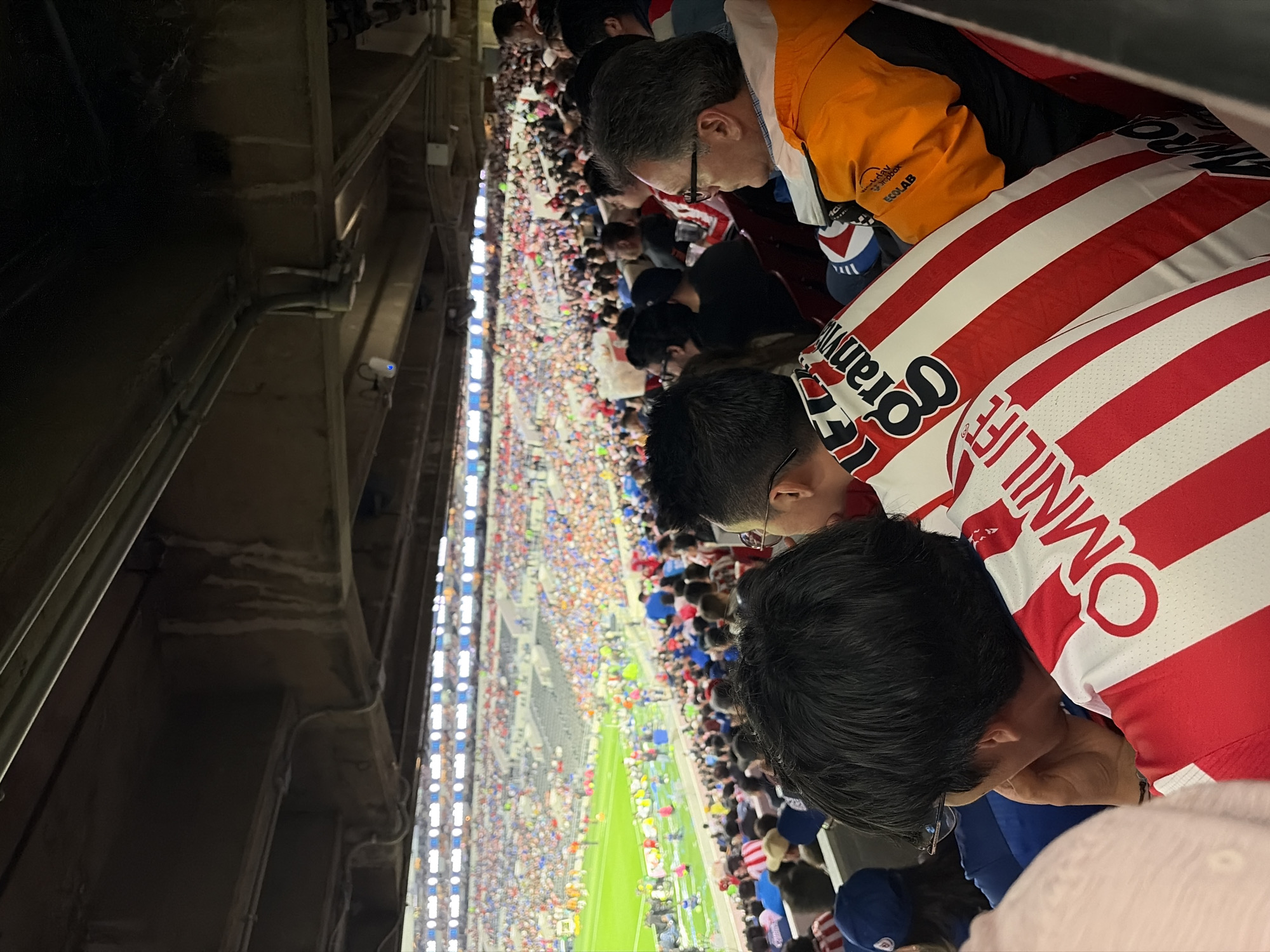 Soccer match draws crowds to Mexico City stadium