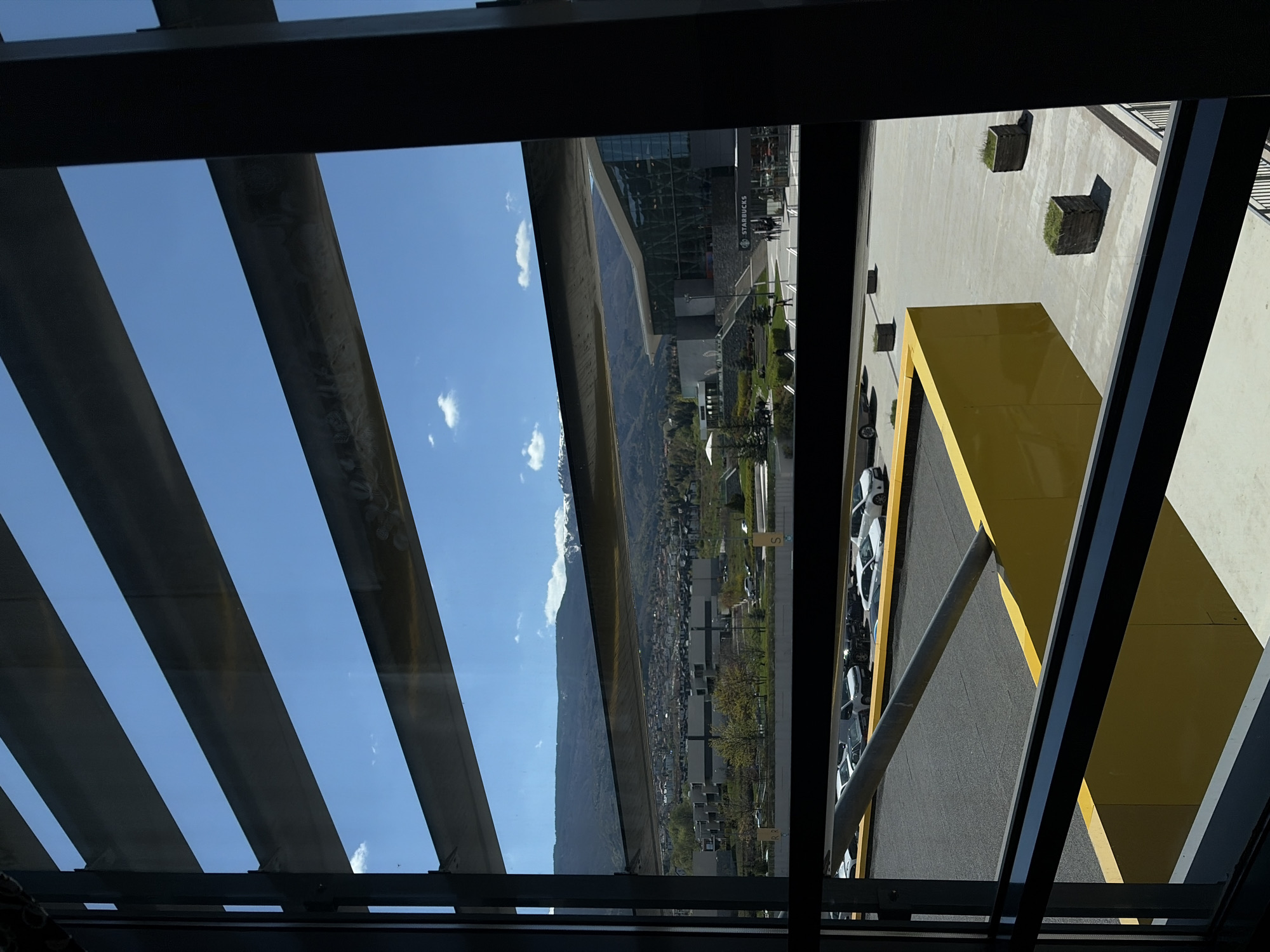 Clear day panoramic view captured from Sofia building