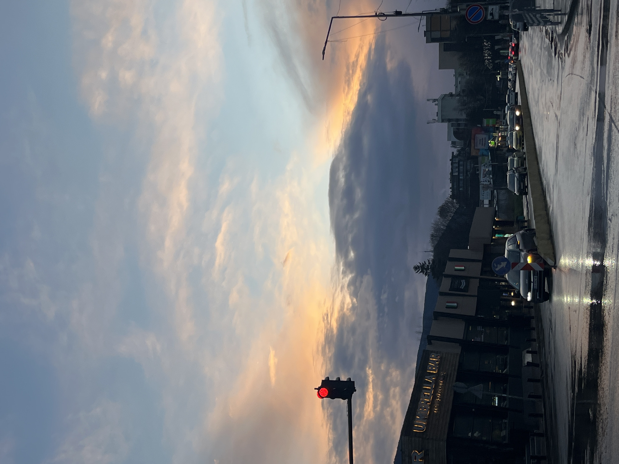 Evening scenes captured in Sofia cafés and streets