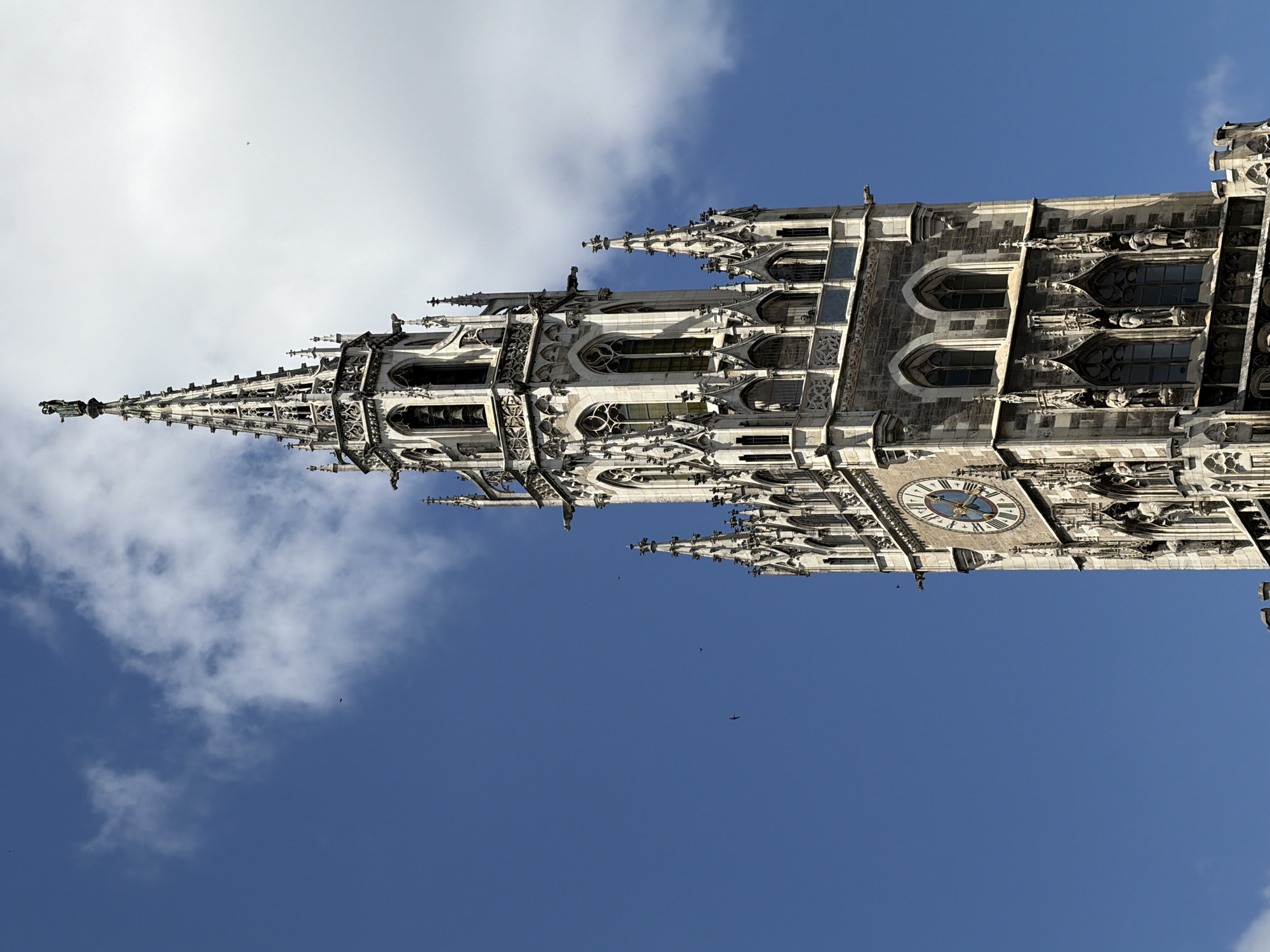 Marienplatz on a clear summer day in Munich