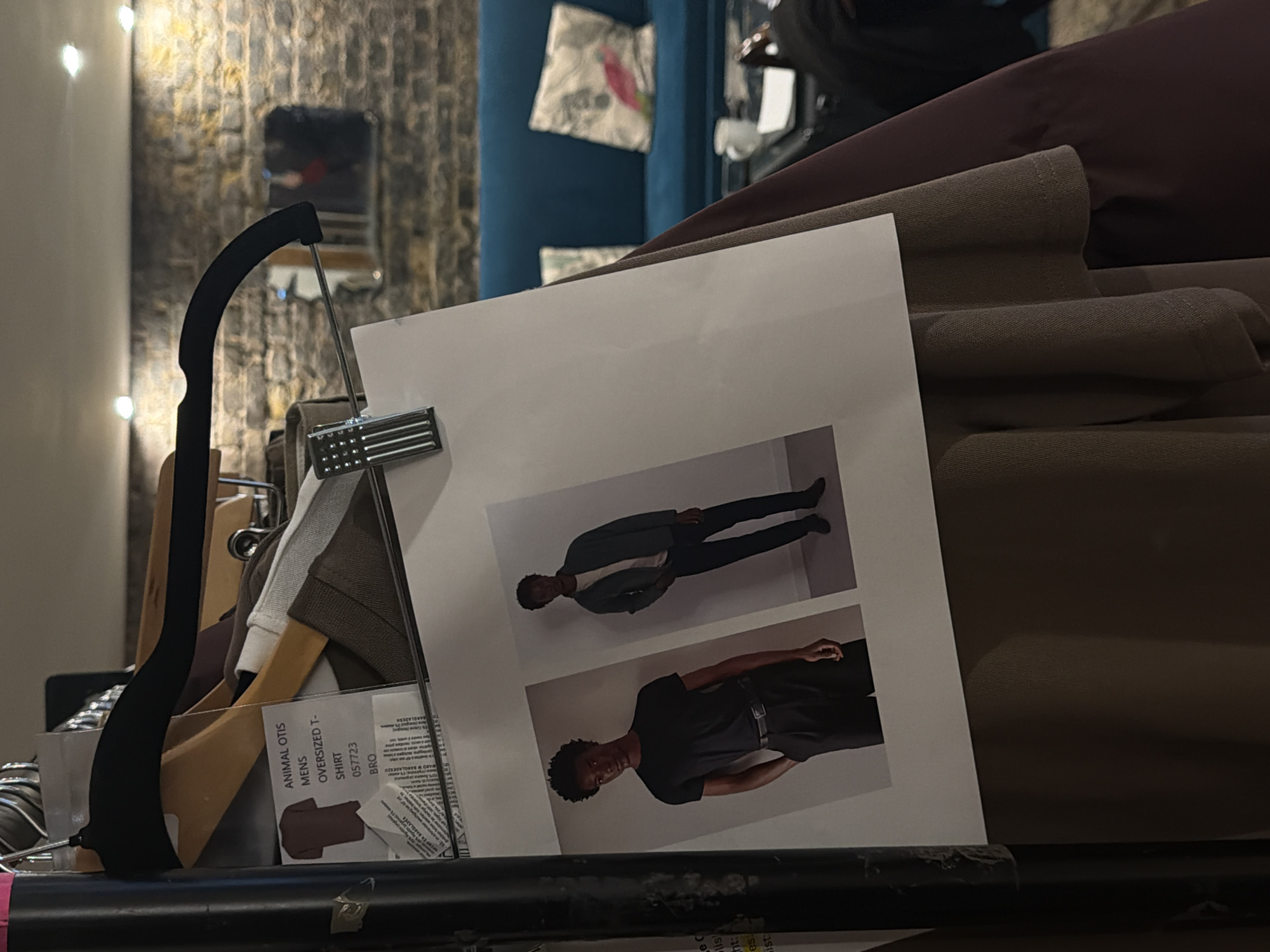 Fashion photography sessions documented across London studios Wednesday morning
