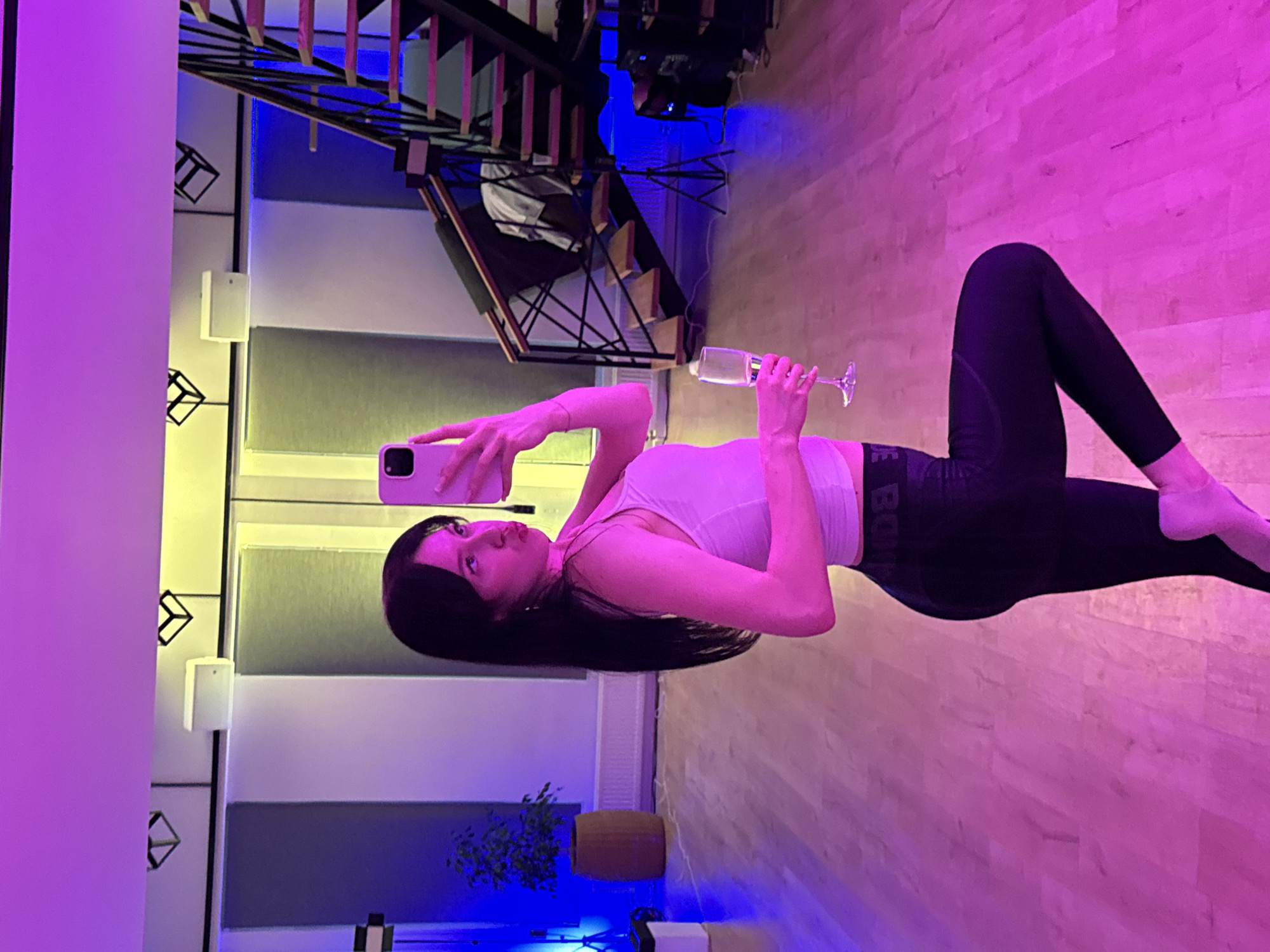 Yoga session and celebration at a Zakharovo studio