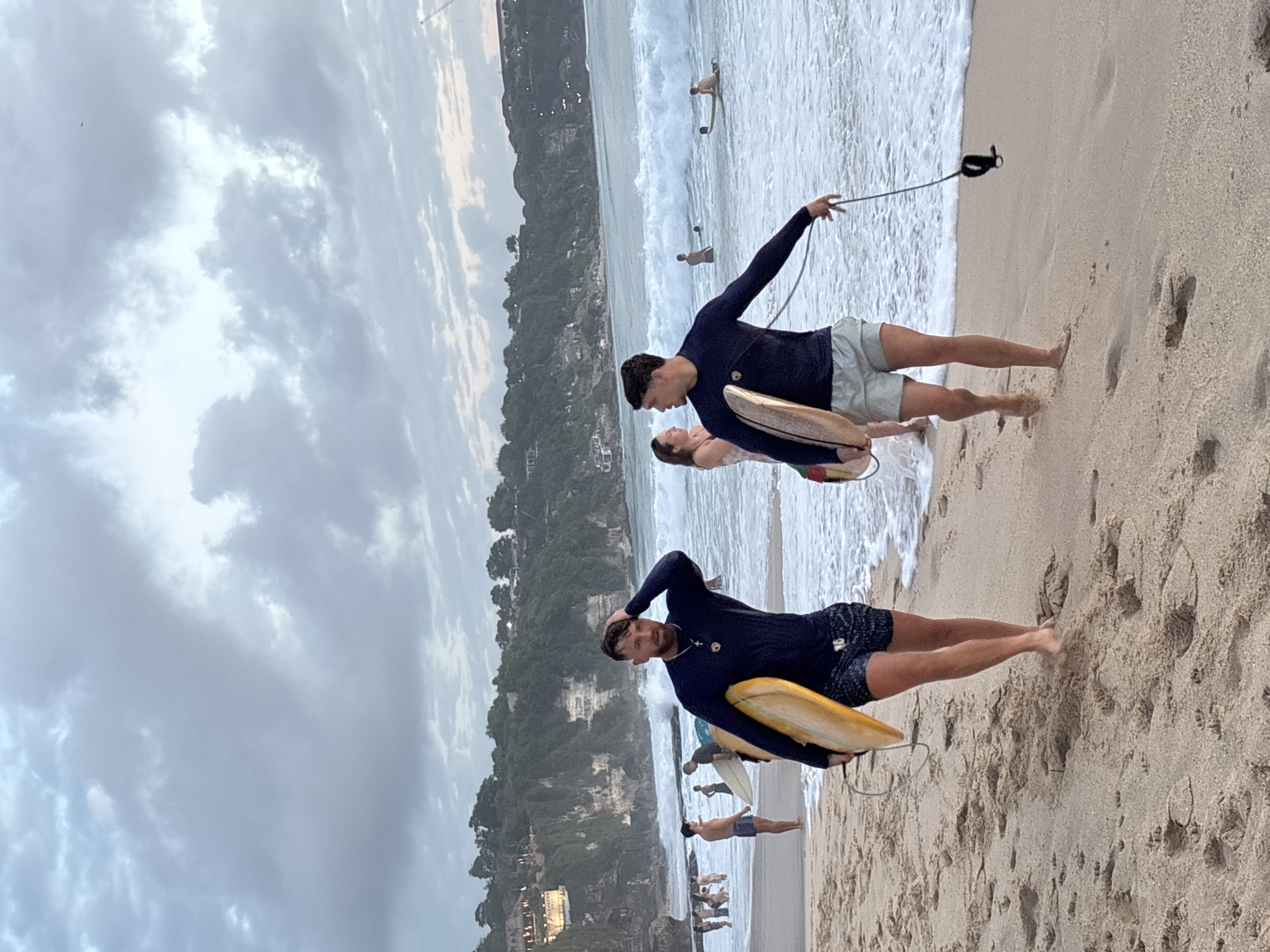 Surfers Walk Beach in Kuta Selatan Indonesia