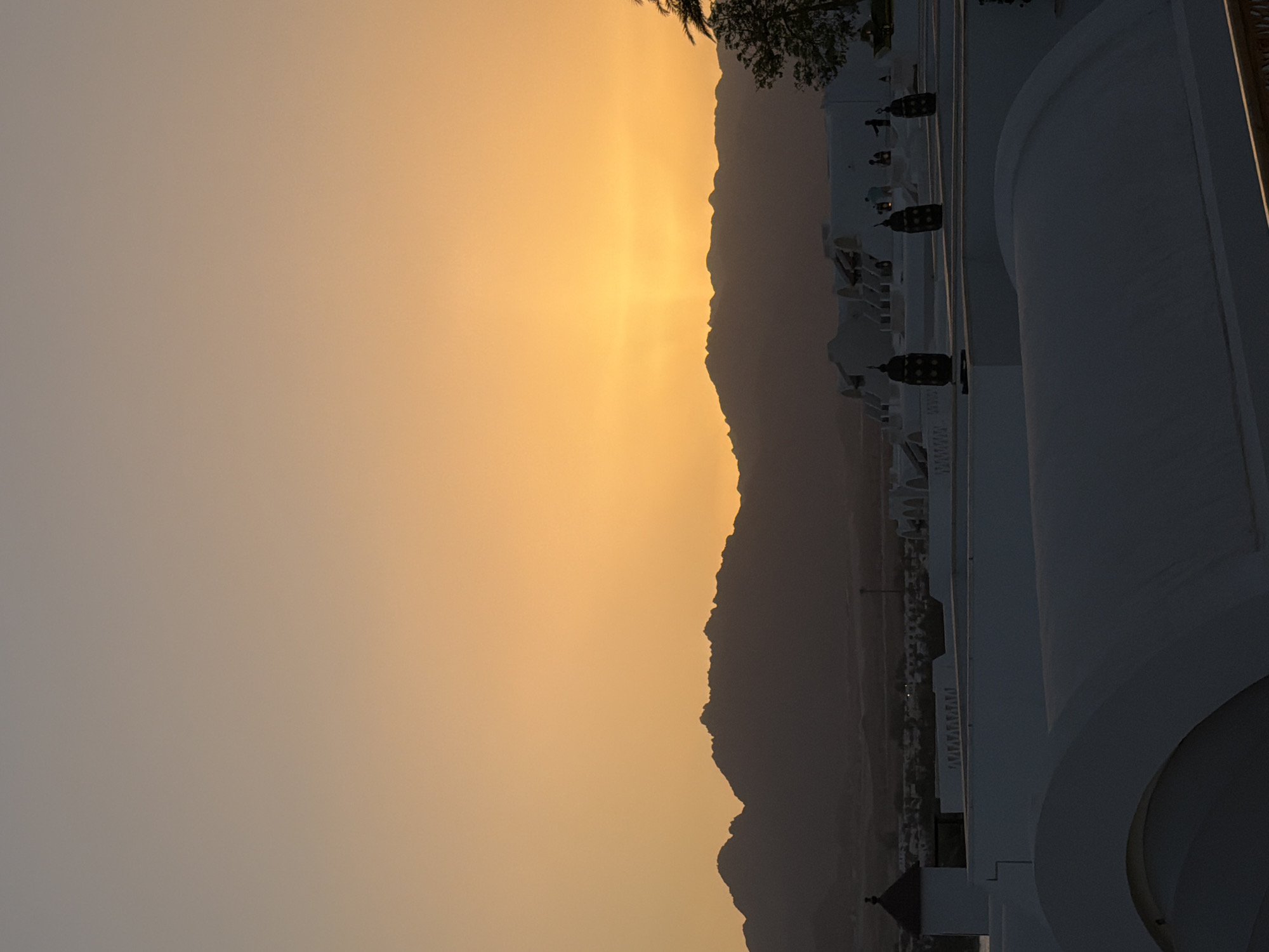 Sunset captured over Sharm El Sheikh resort city