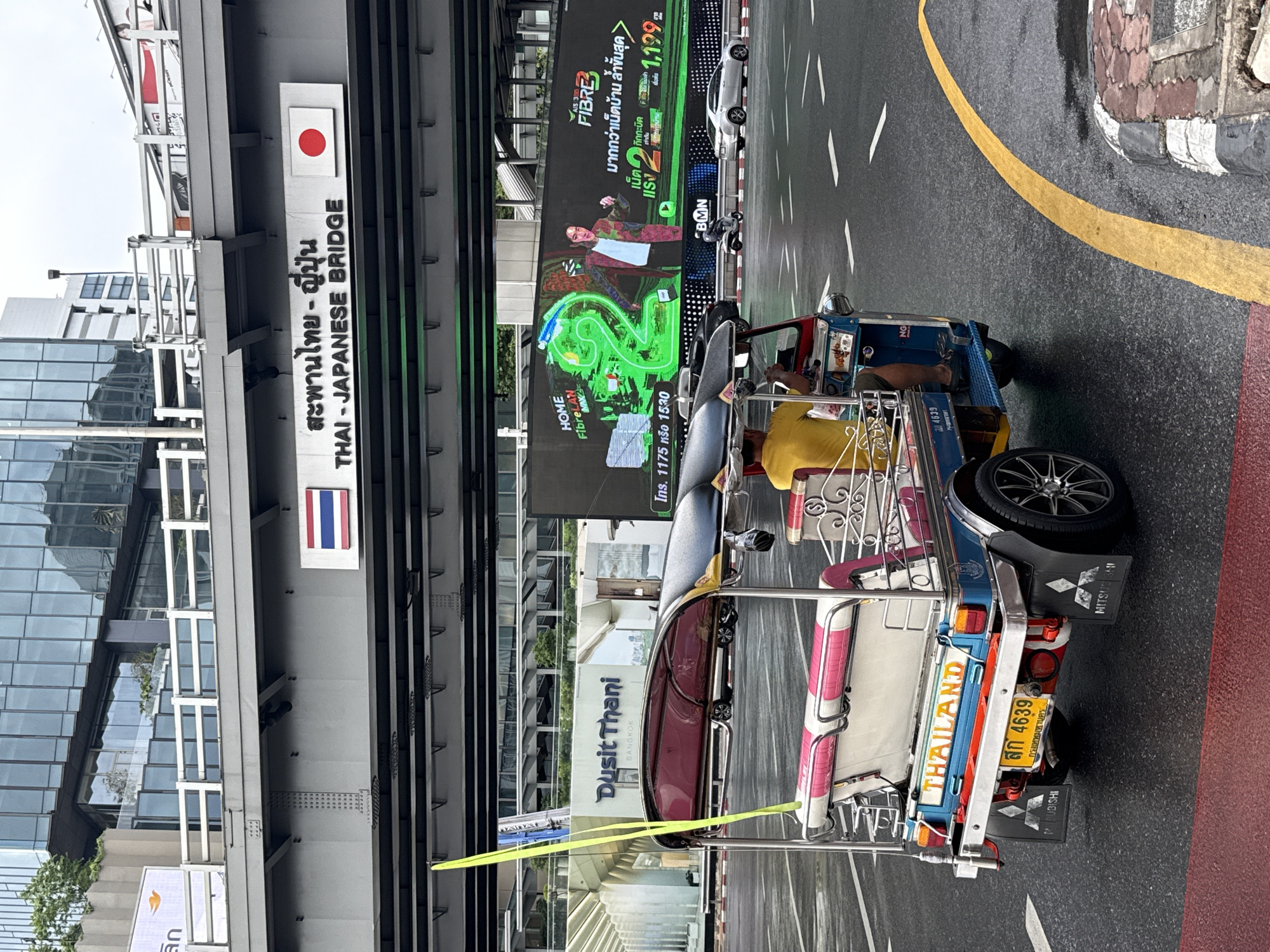Bangkok street scenes documented near Thai-Japanese Bridge early morning