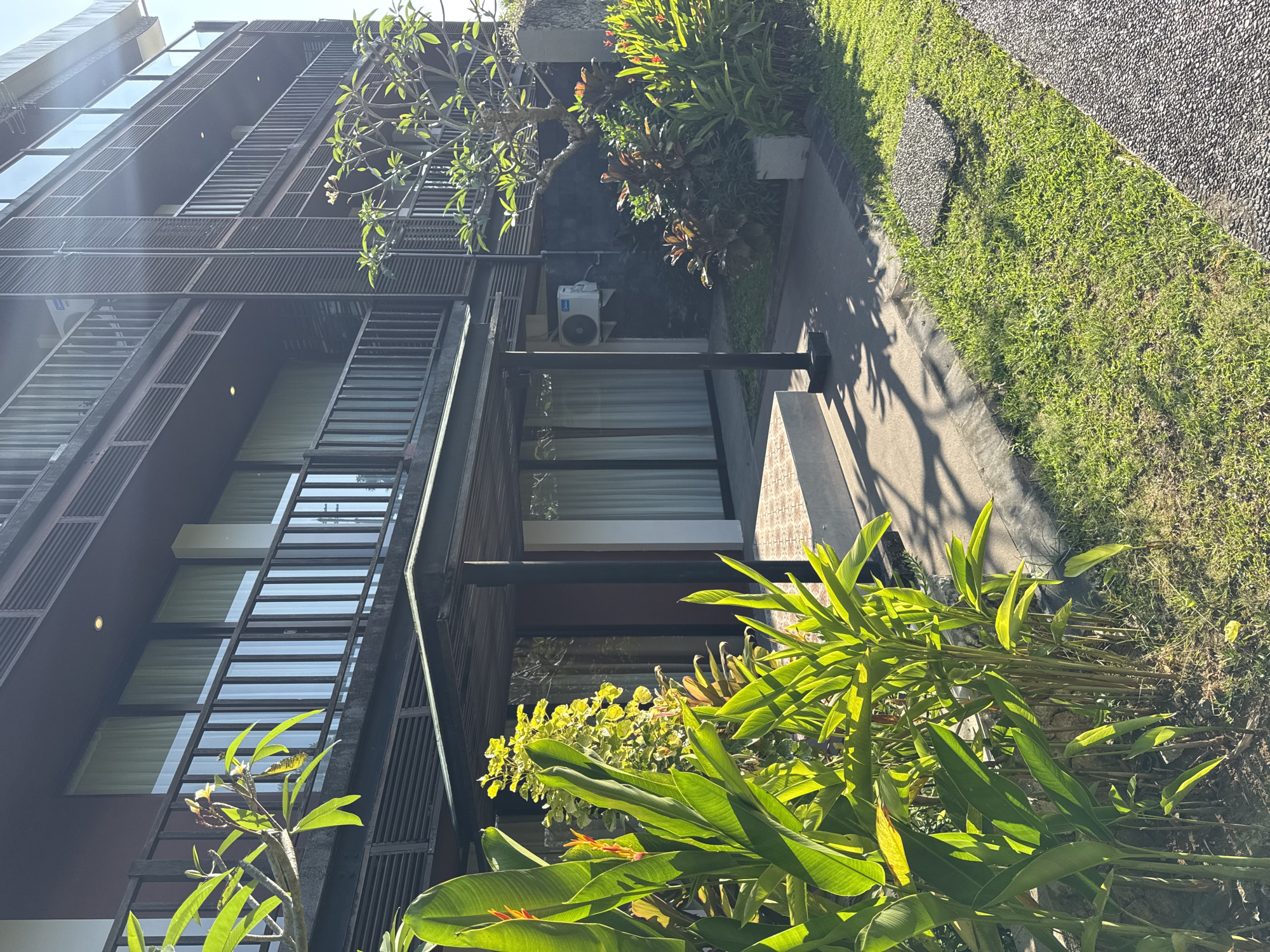Morning scenes captured at Bali resort during maintenance period