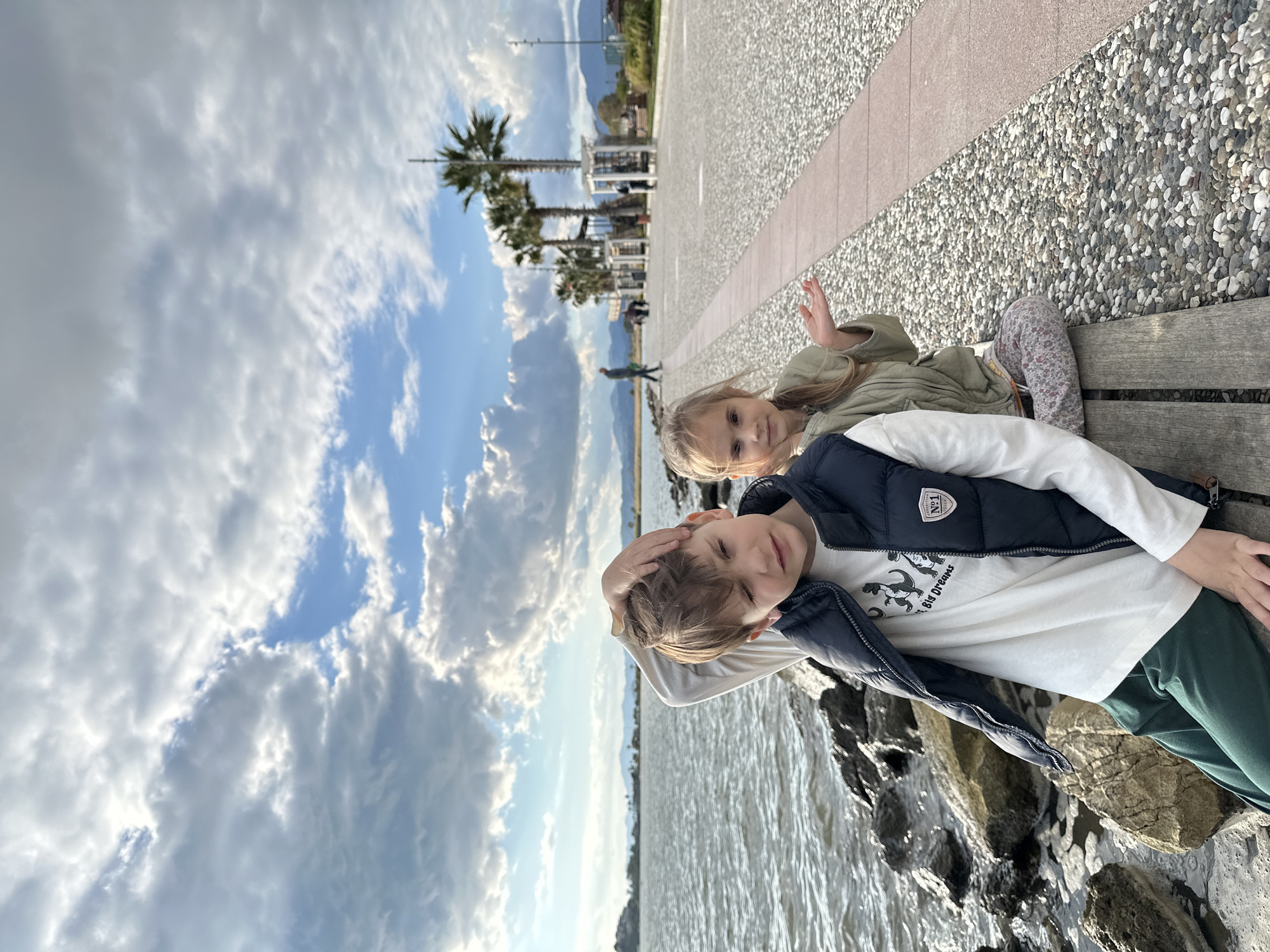 Families and visitors enjoy waterfront leisure time in Fethiye