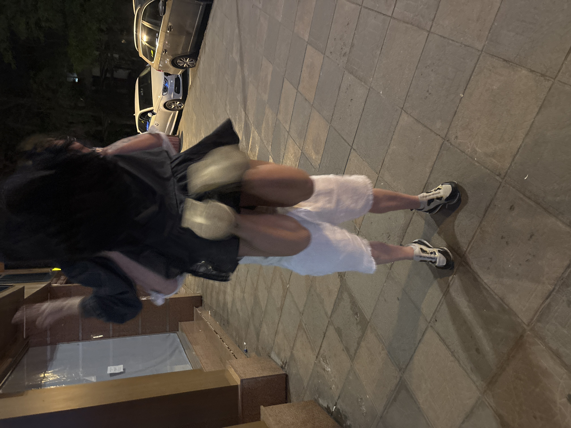 Evening stroll documented through central Plovdiv, Bulgaria