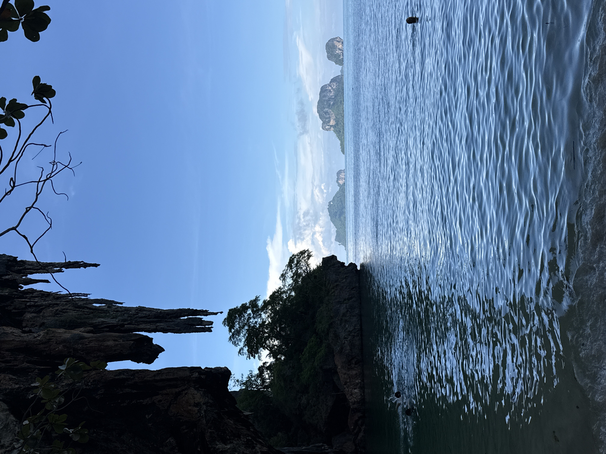 Cave exploration and rock climbing in Ban Ao Nang