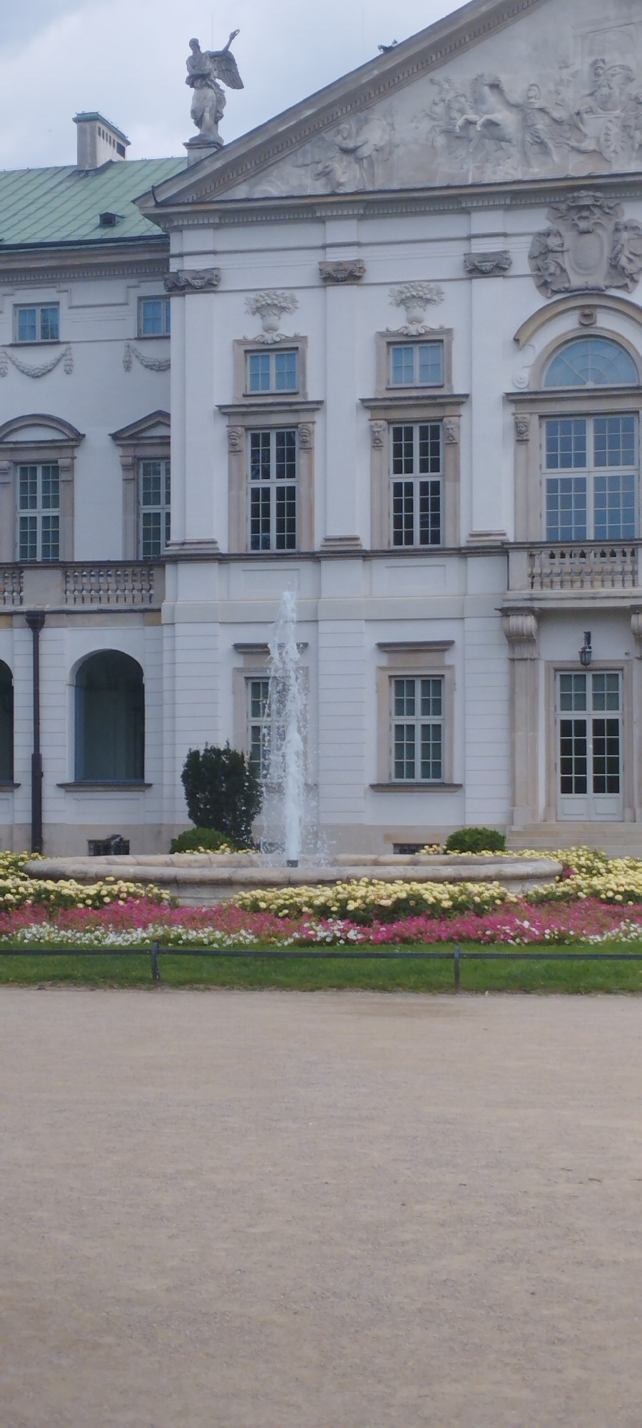 Warsaw's historic core: castles, courts, and manicured gardens
