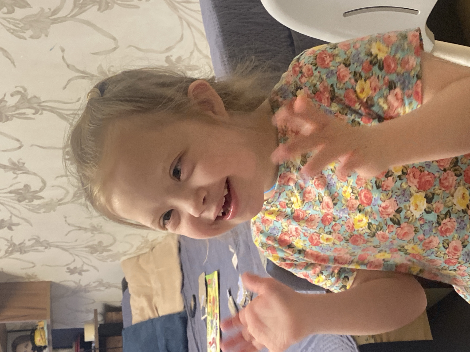 Family life moments captured in Yekaterinburg home Friday evening