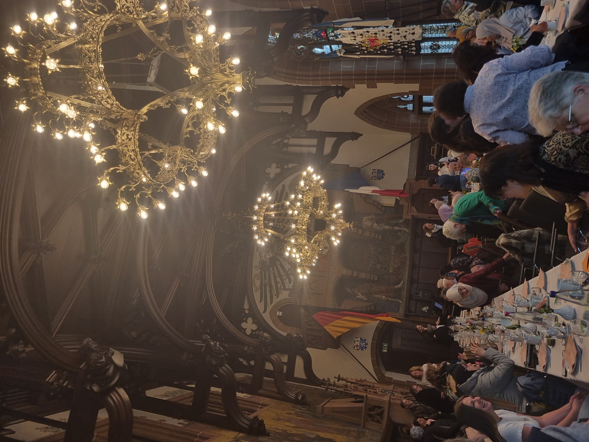 Formal reception and ceremony held at Saarbrücken City Hall