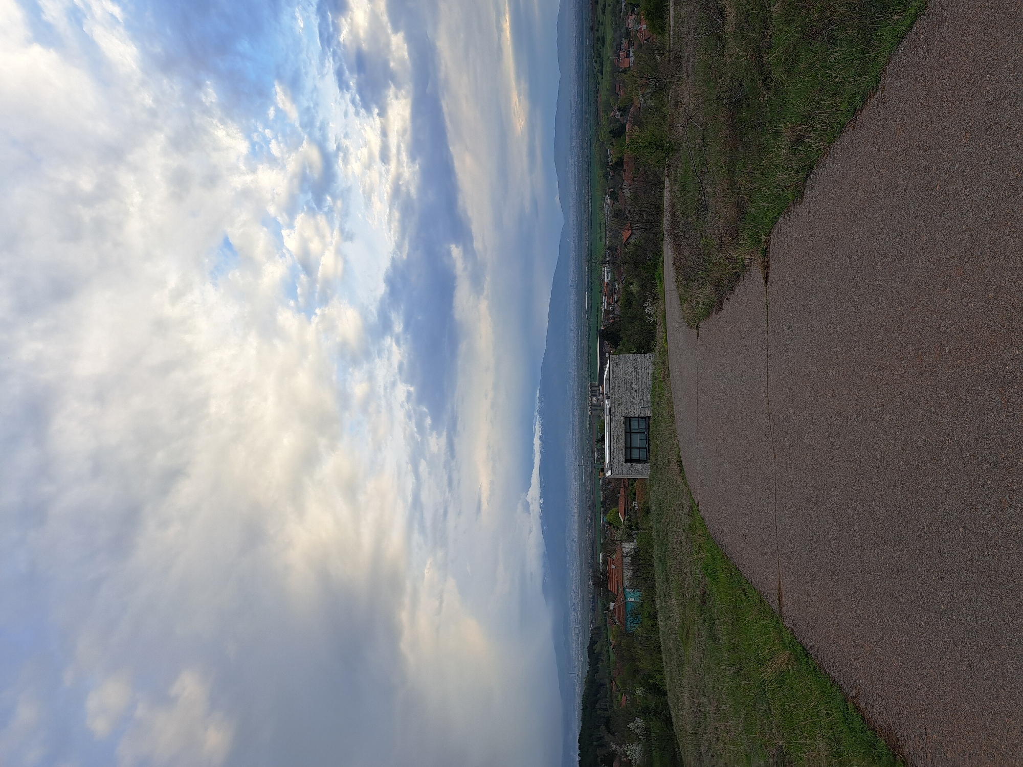 Spring landscape documentation recorded in rural Lokorsko, Bulgaria