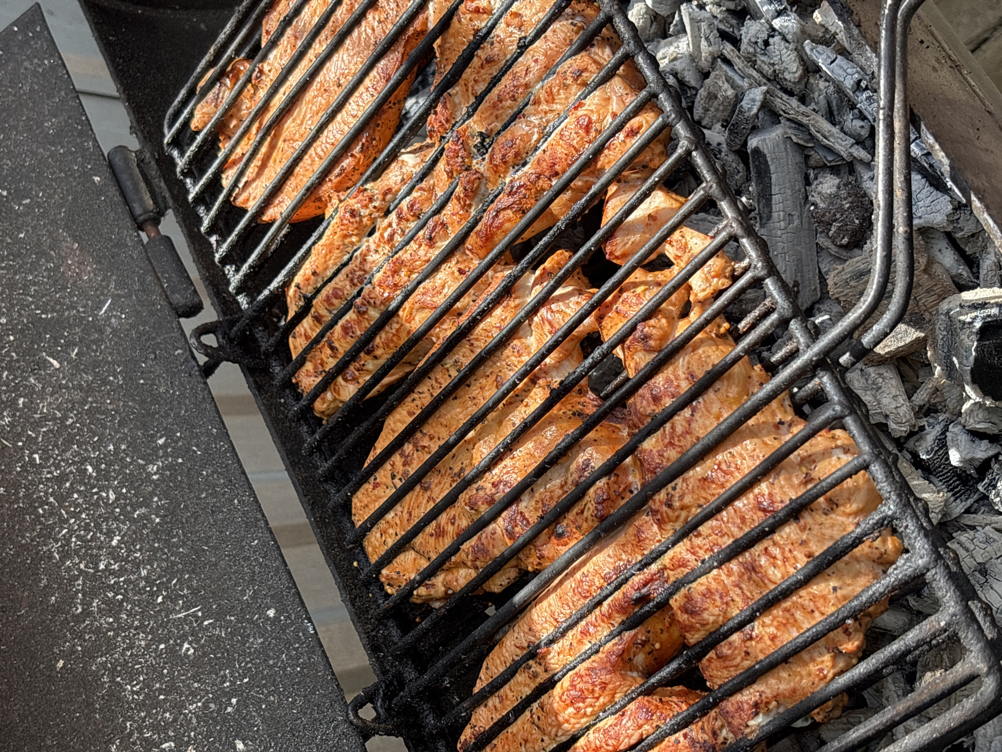 Outdoor barbecue gathering documented in Prikamskii, Russia May 9th
