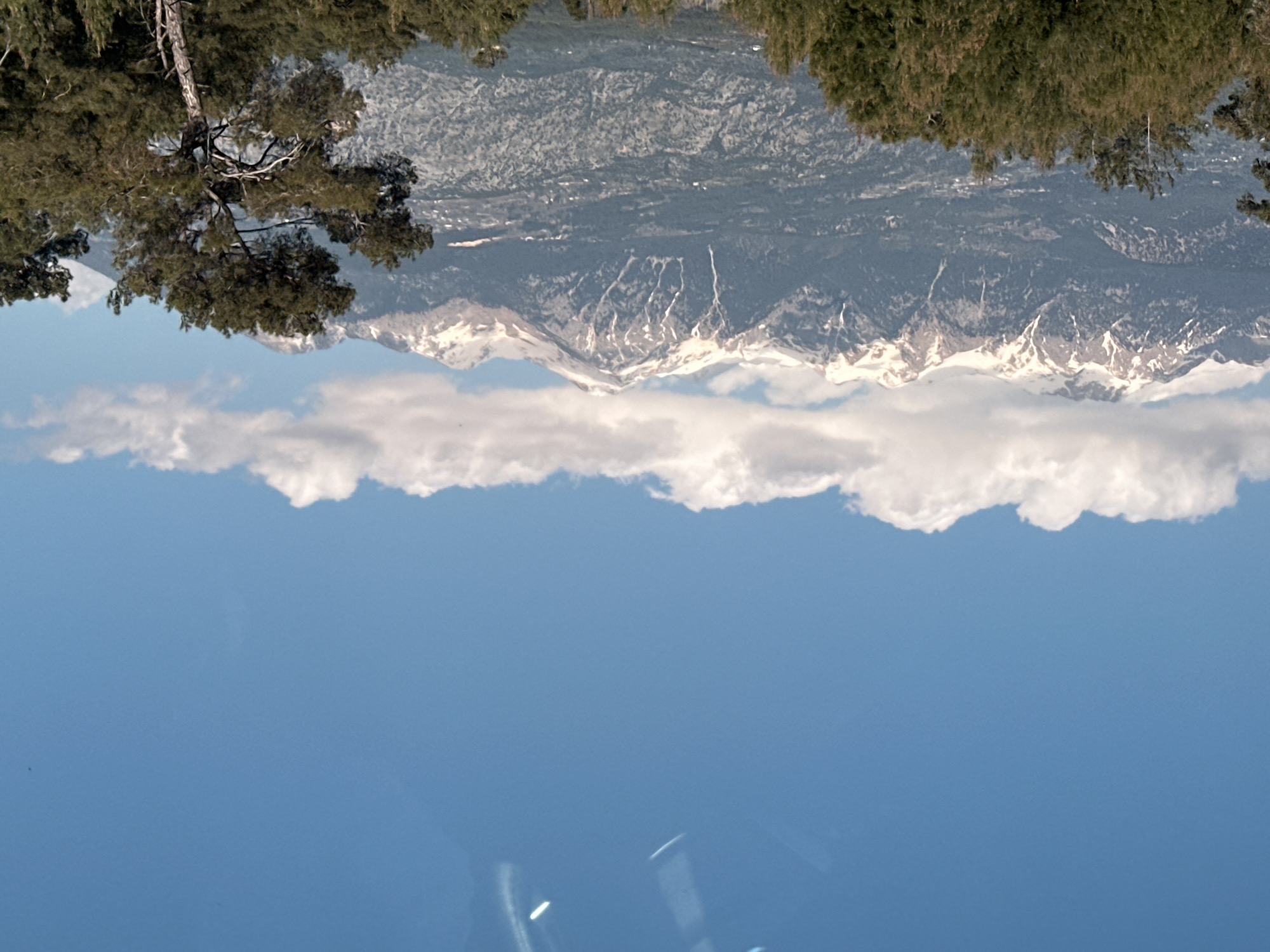 Mountain landscape with snow peaks documented in Seydikemer, Turkey