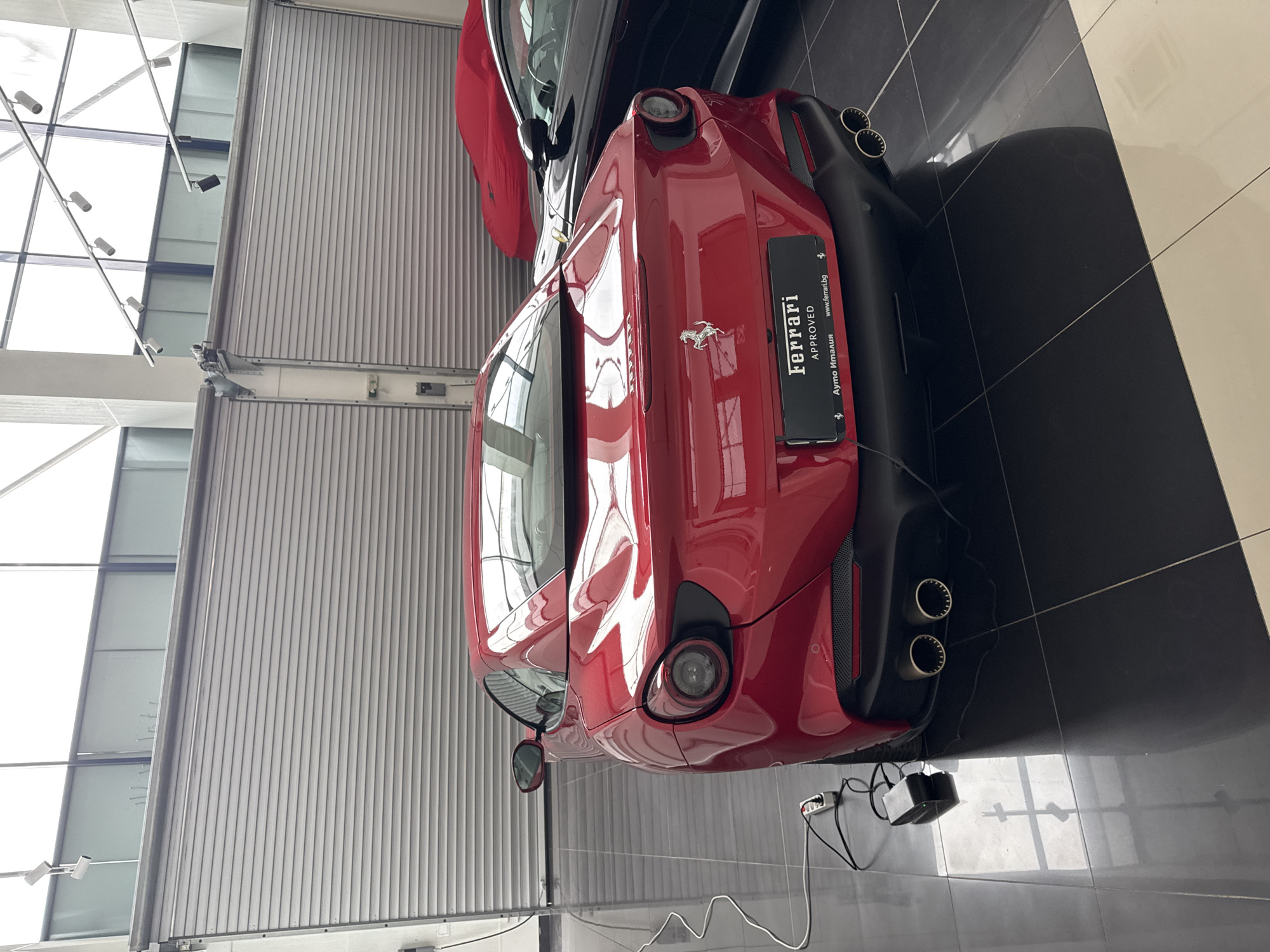 Luxury car showroom documented in Sofia, Bulgaria