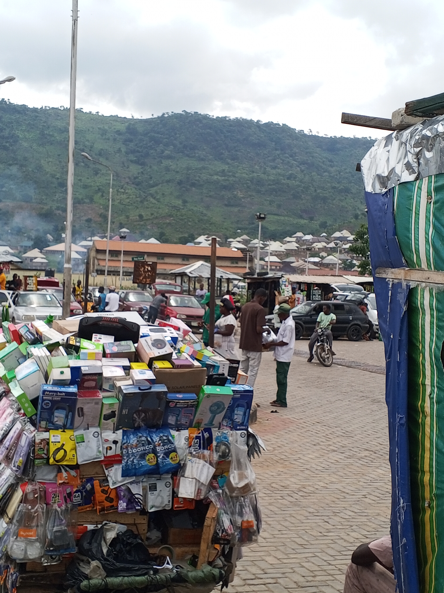 Morning marketplace activity documented across Lokoja, Nigeria