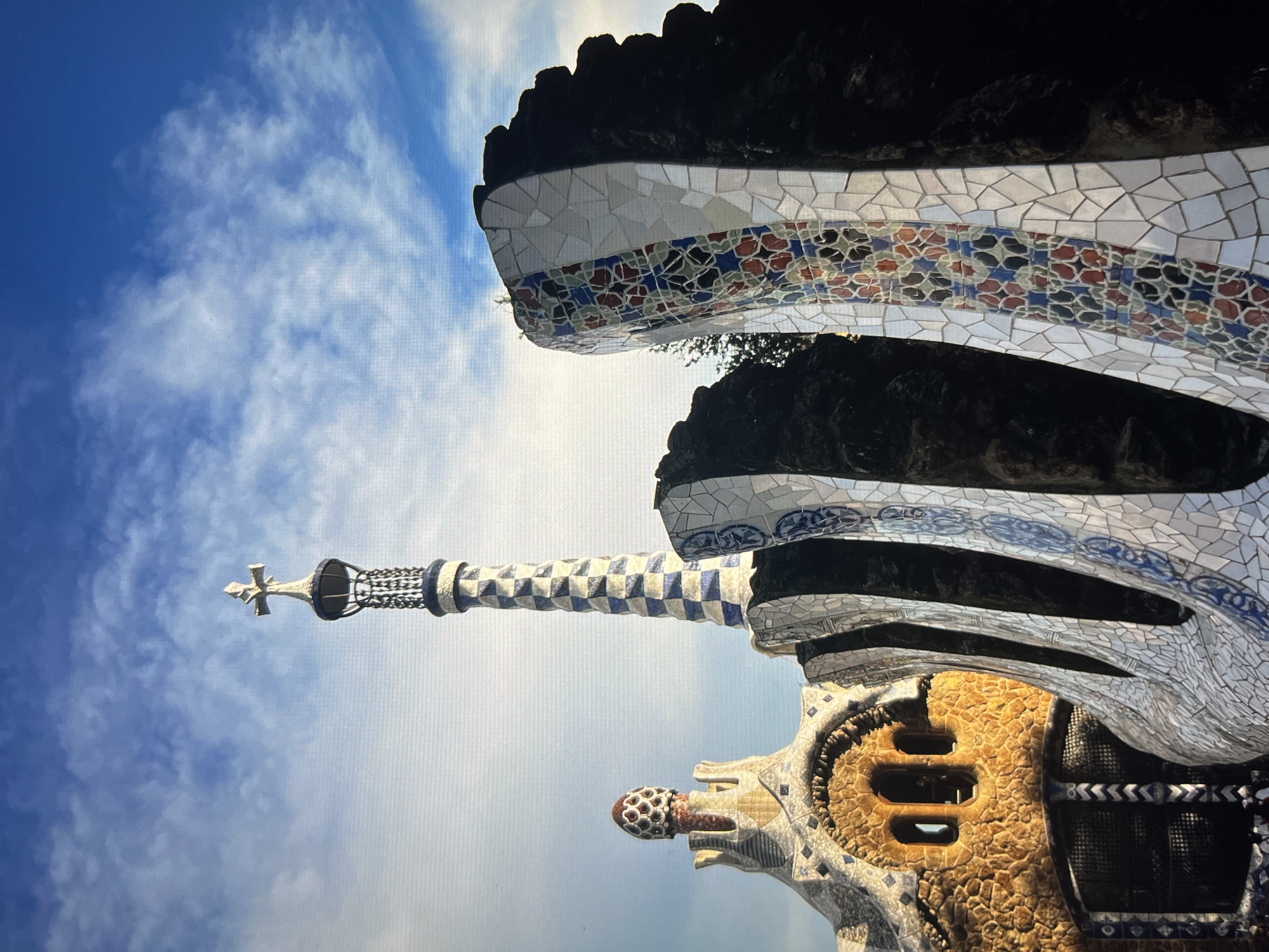 Barcelona tourist captures Gaudí sites, cafes, and French bulldog moments