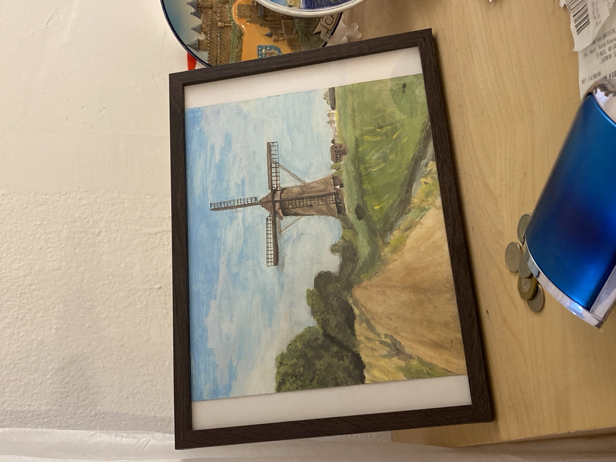 Art, a cat, and a bracelet — quiet afternoon in Purkersdorf