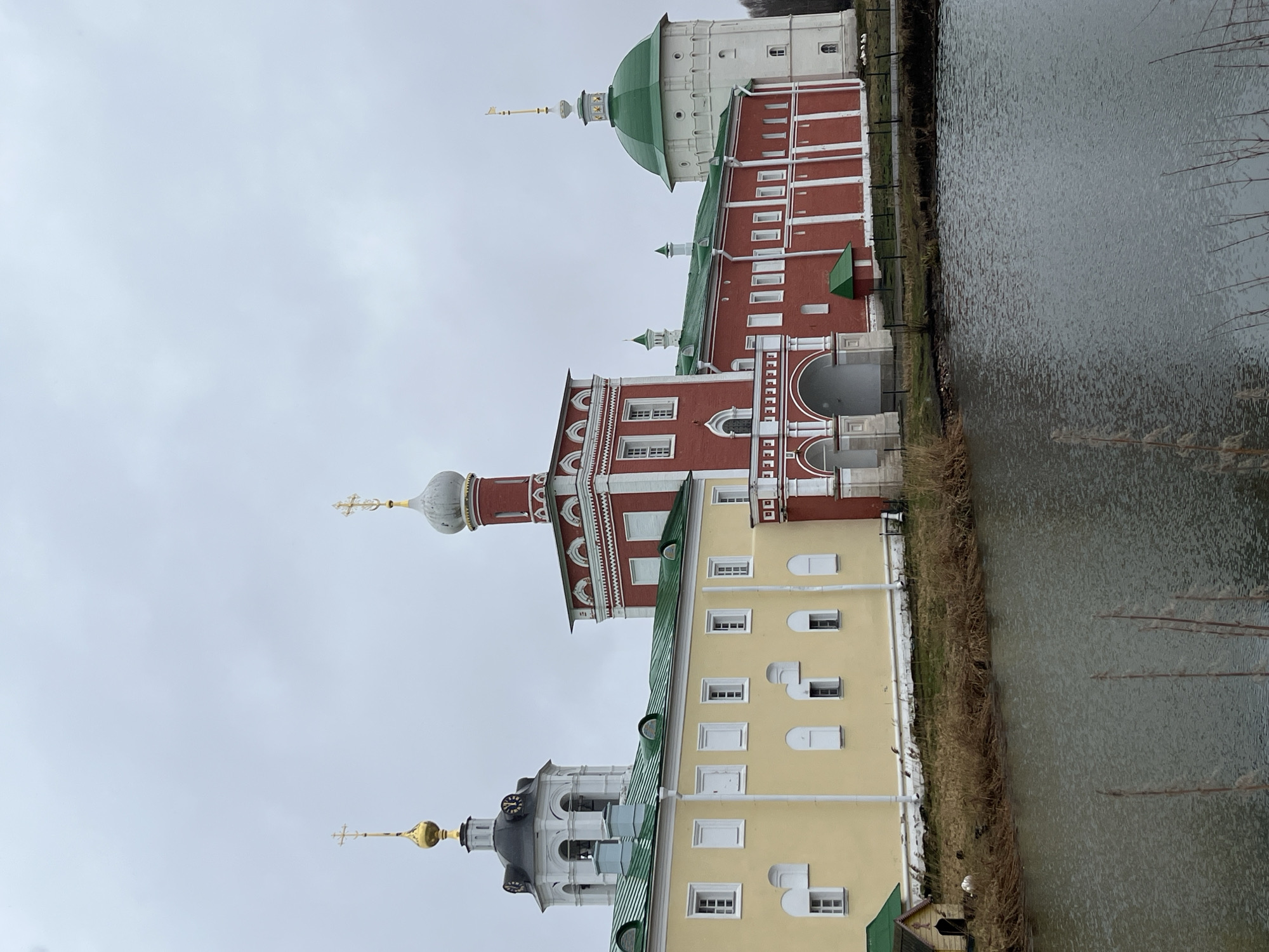 Morning documentation of historic Nikolo-Peshnoshsky Monastery in Lugovoy