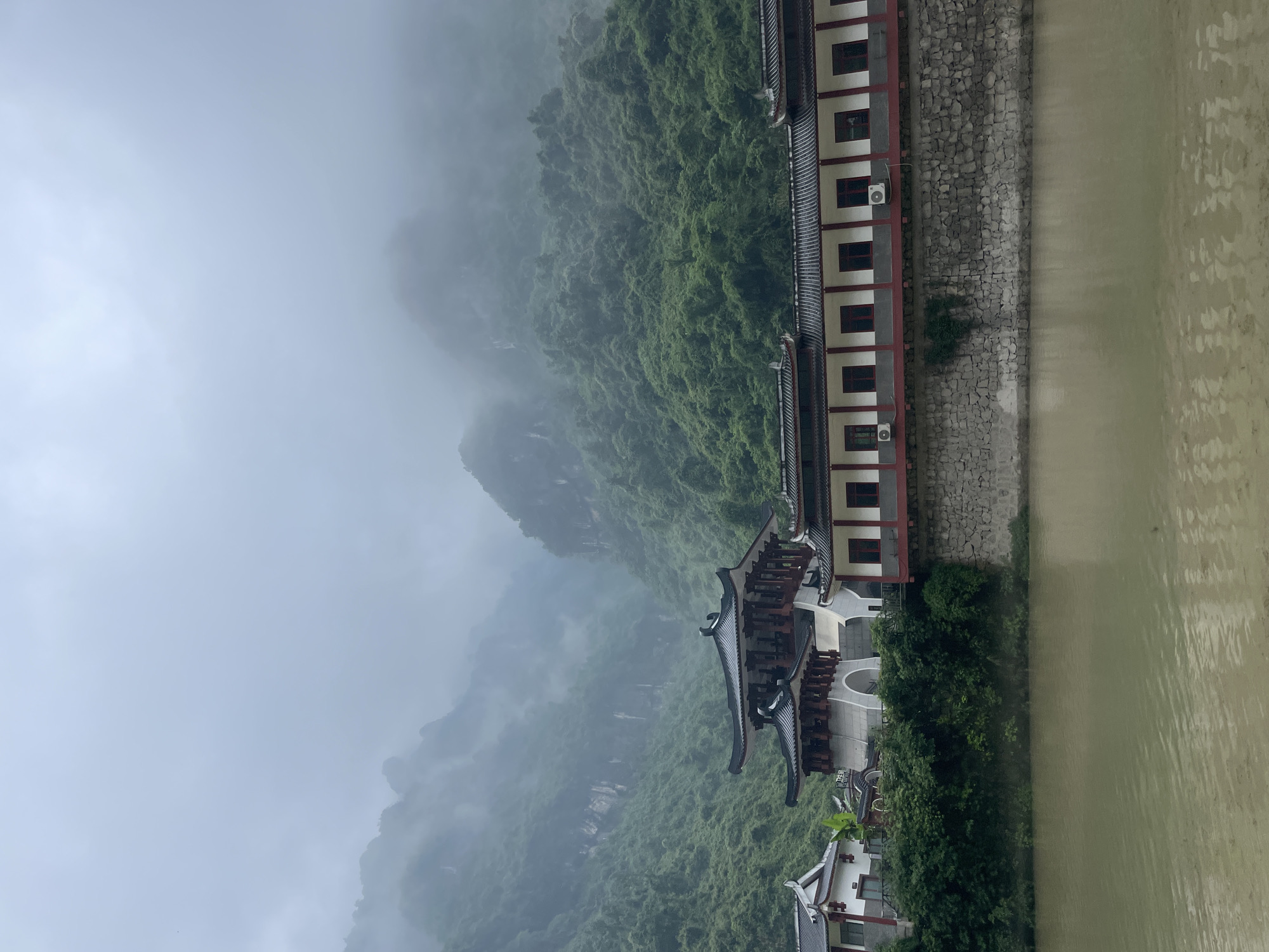 Traditional temple complex observed in Yongding District, China