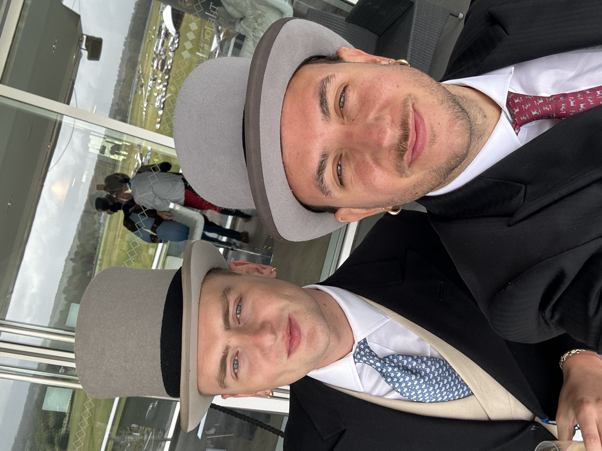 Formal racing hospitality captured at Epsom Downs Racecourse