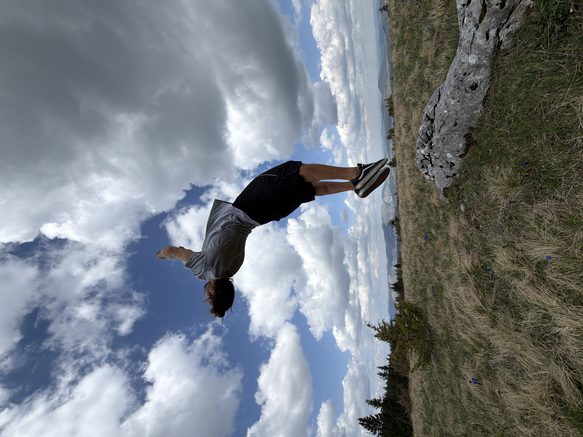 Athletic activities captured in Montenegro's mountain regions