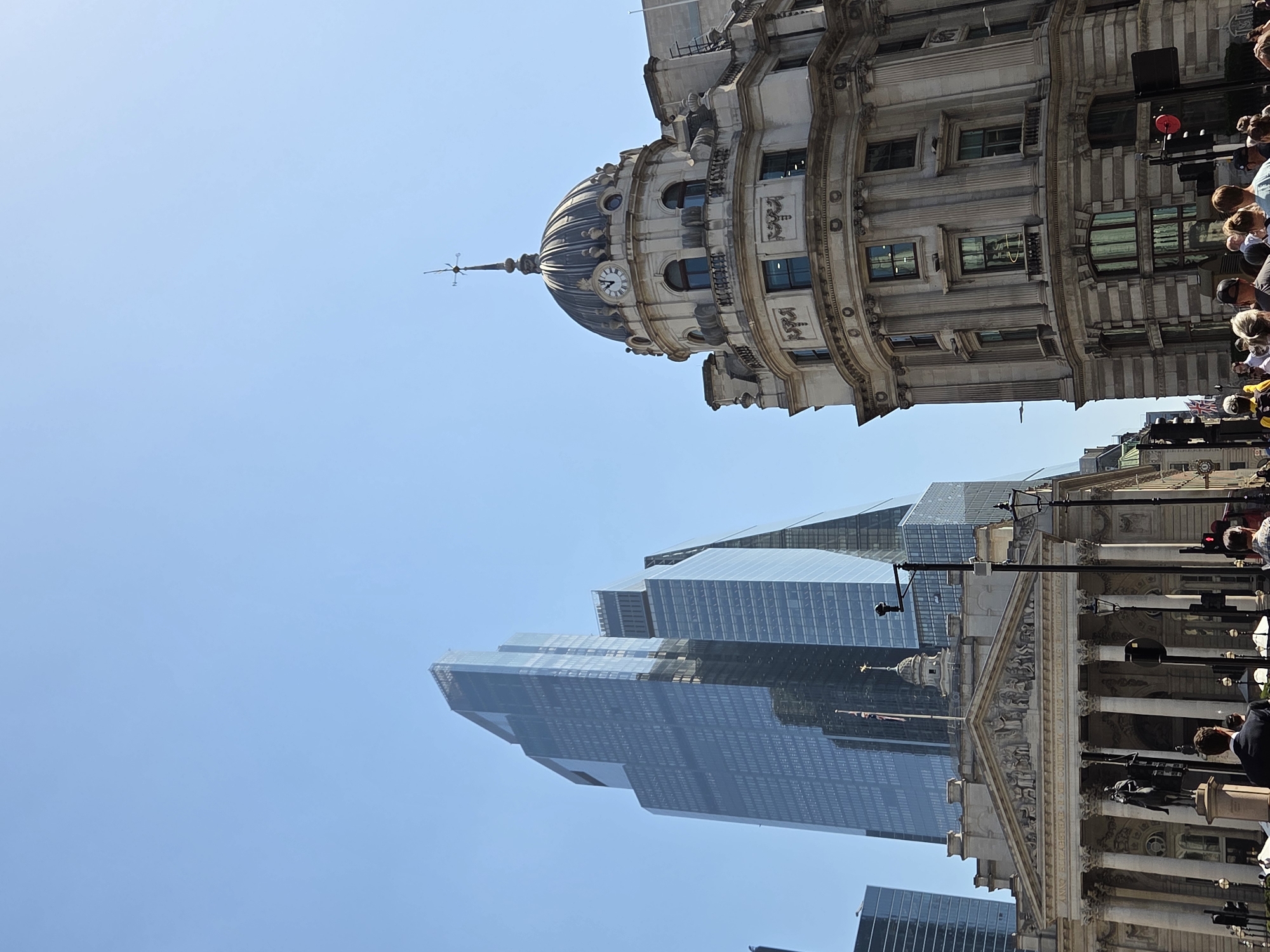 City of London landmarks documented during morning street walk