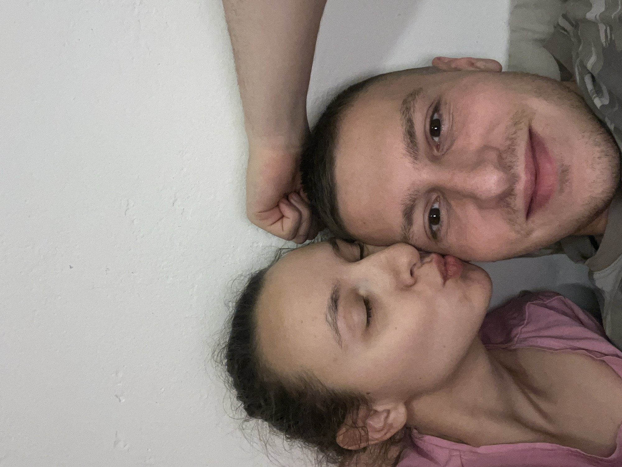 Couple Takes Indoor Selfies in Saarbrücken