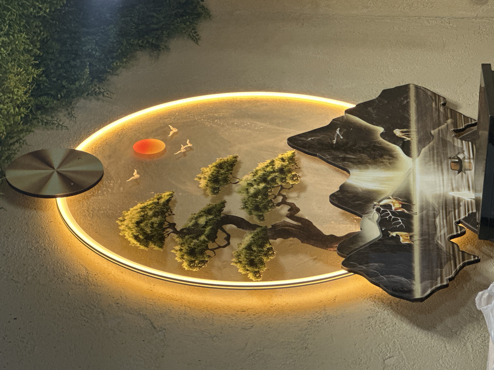 Inside a cozy Tyumen café with Edison lights and eclectic décor