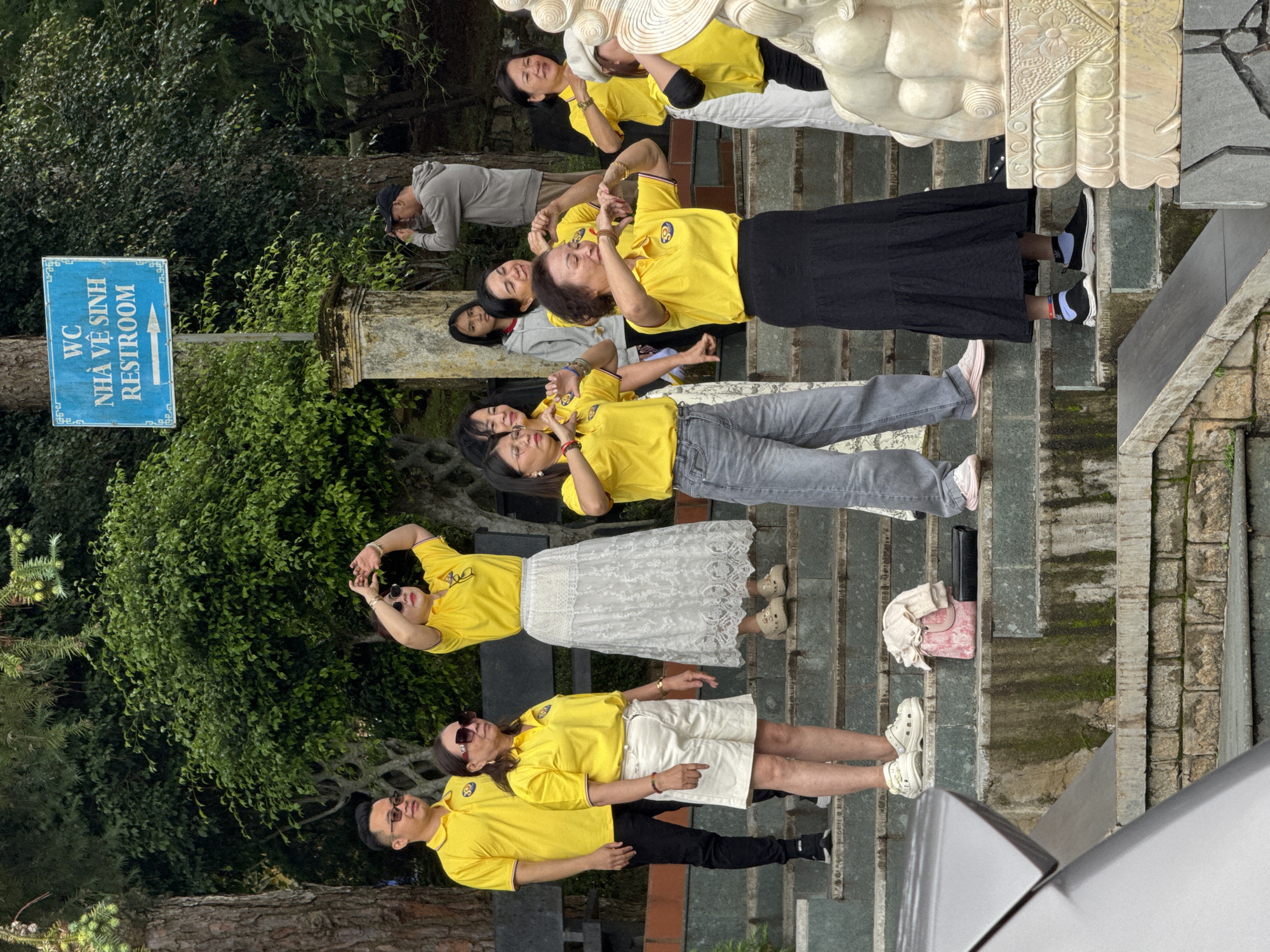 Group tour explores Da Lat's cable car district and flower garden