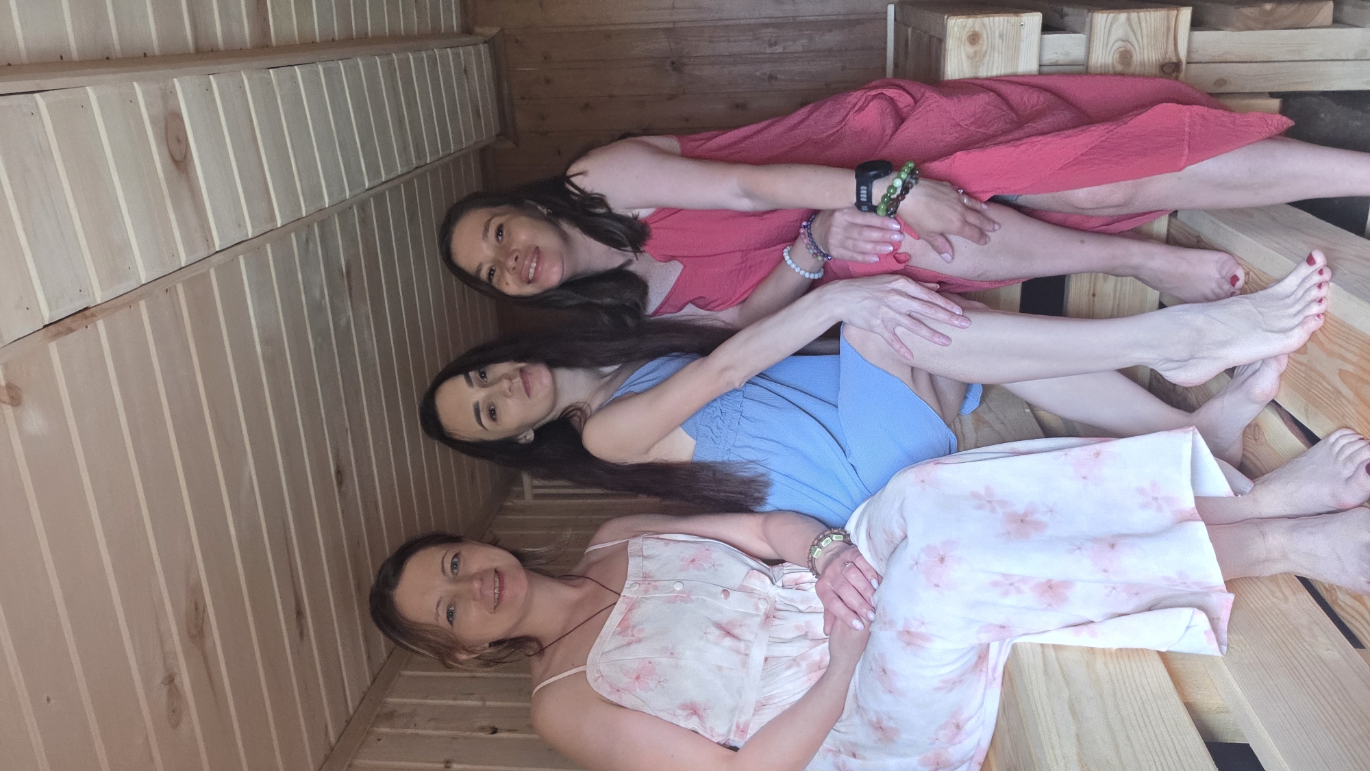 Summer day in rural Russia: banya, wildflowers, and outdoor dining
