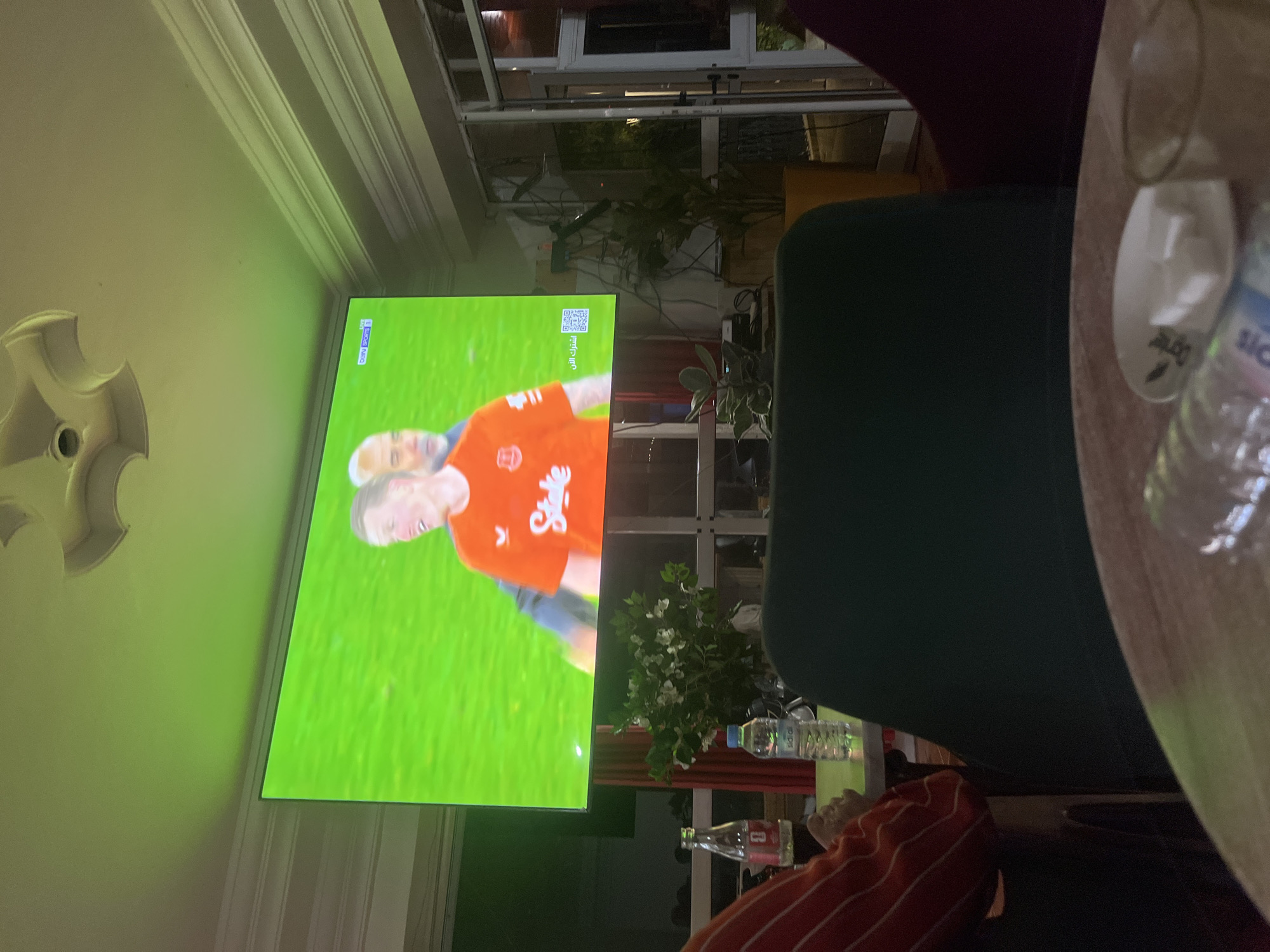Soccer viewing with refreshments at Moroccan cafe