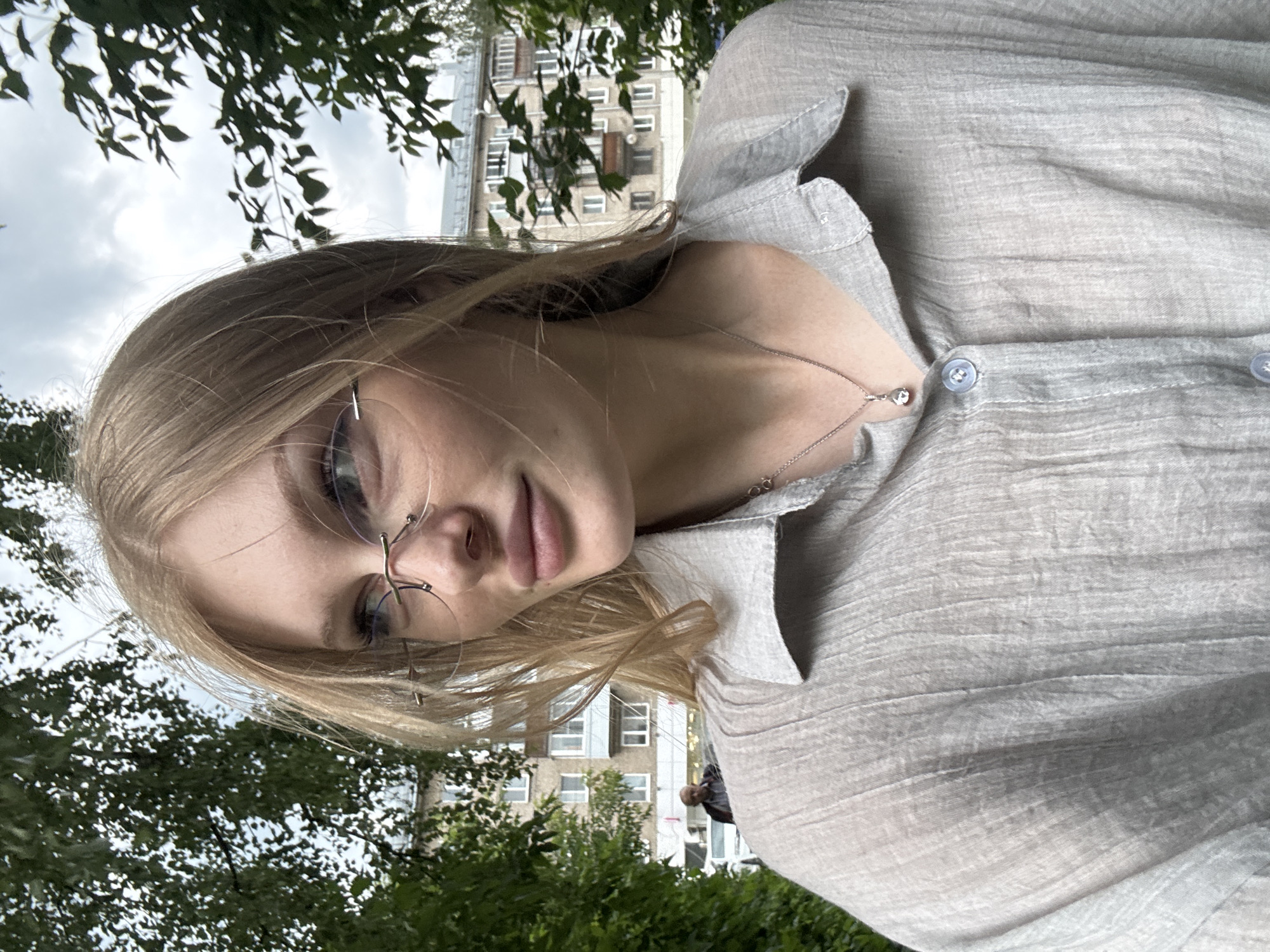 Quick selfie series outdoors and indoors in Perm