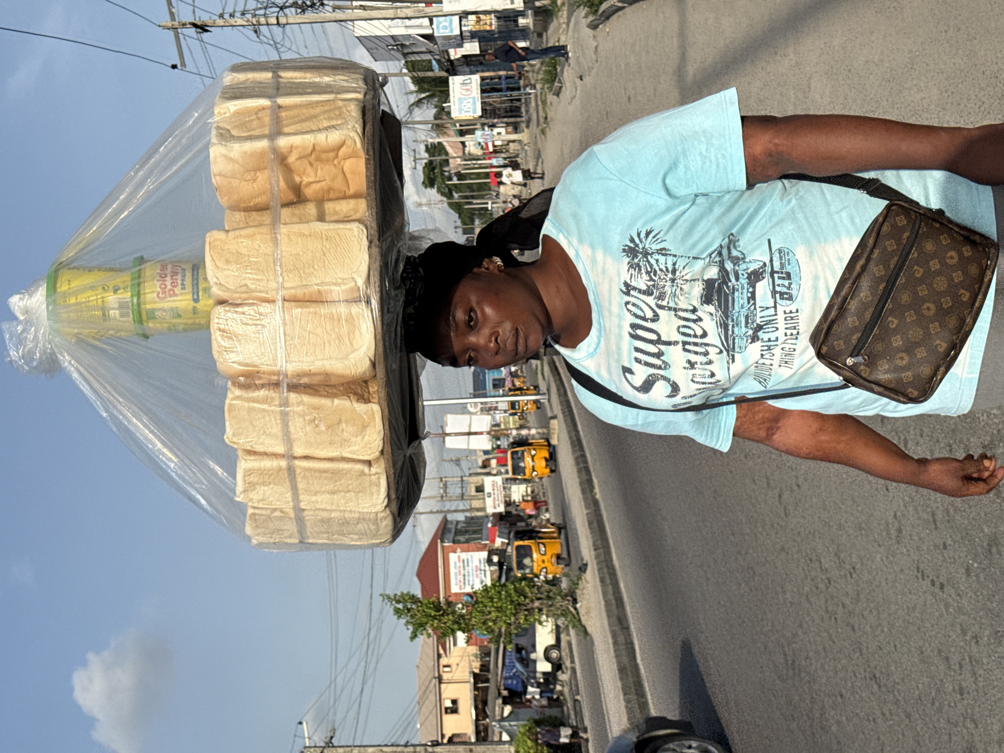 Morning street life documented in Ado, Nigeria
