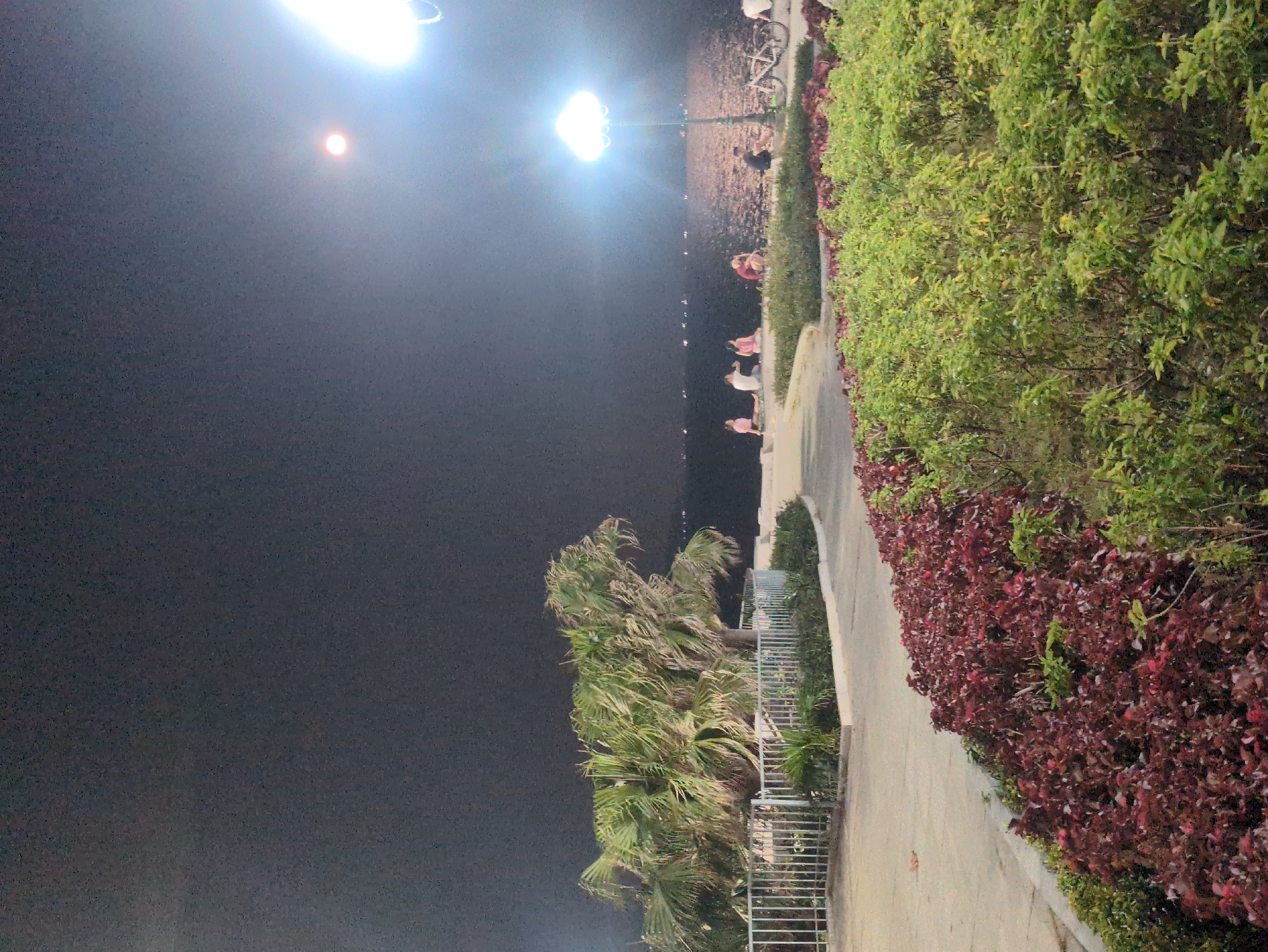 Nighttime street scenes captured across Quy Nhon, Vietnam