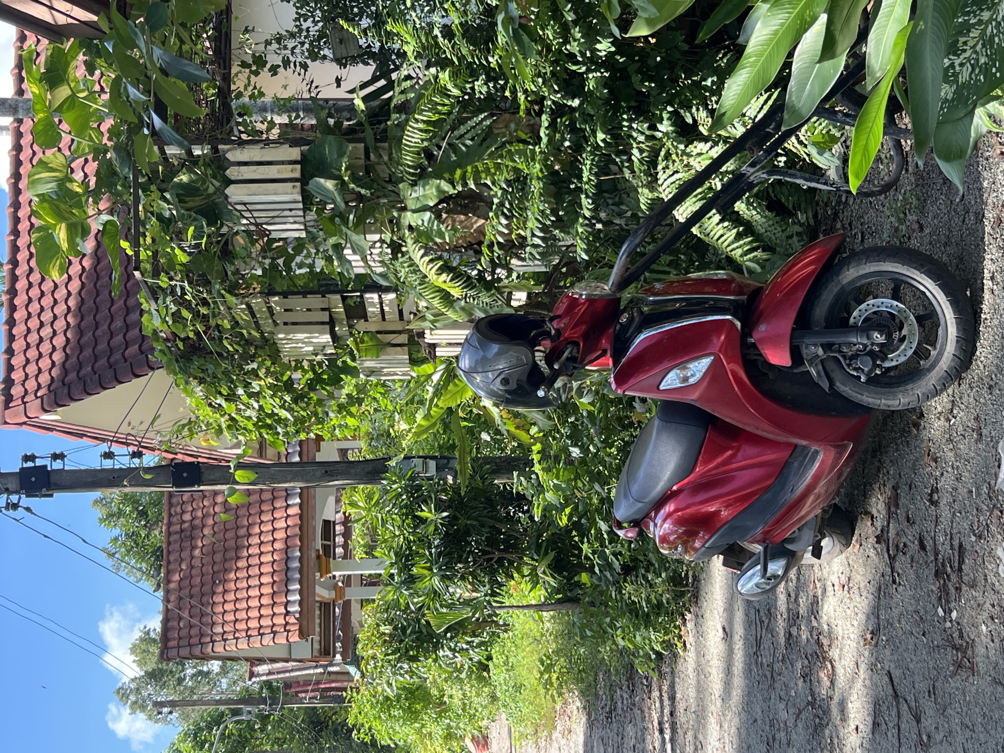 Exploring a Buddhist temple complex in Thep Krasatti, Thailand