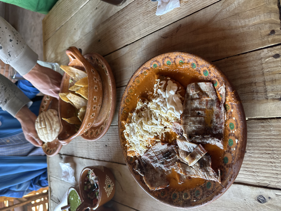 Traditional meal documented in La Joya, Mexico