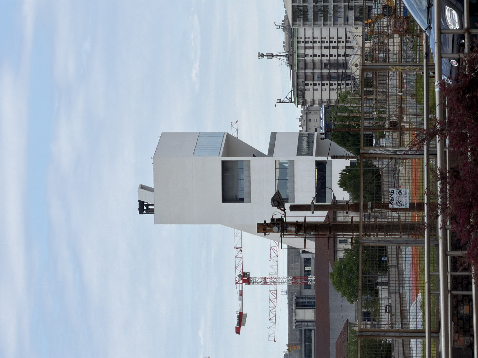 Milan architecture documented across city center in morning survey